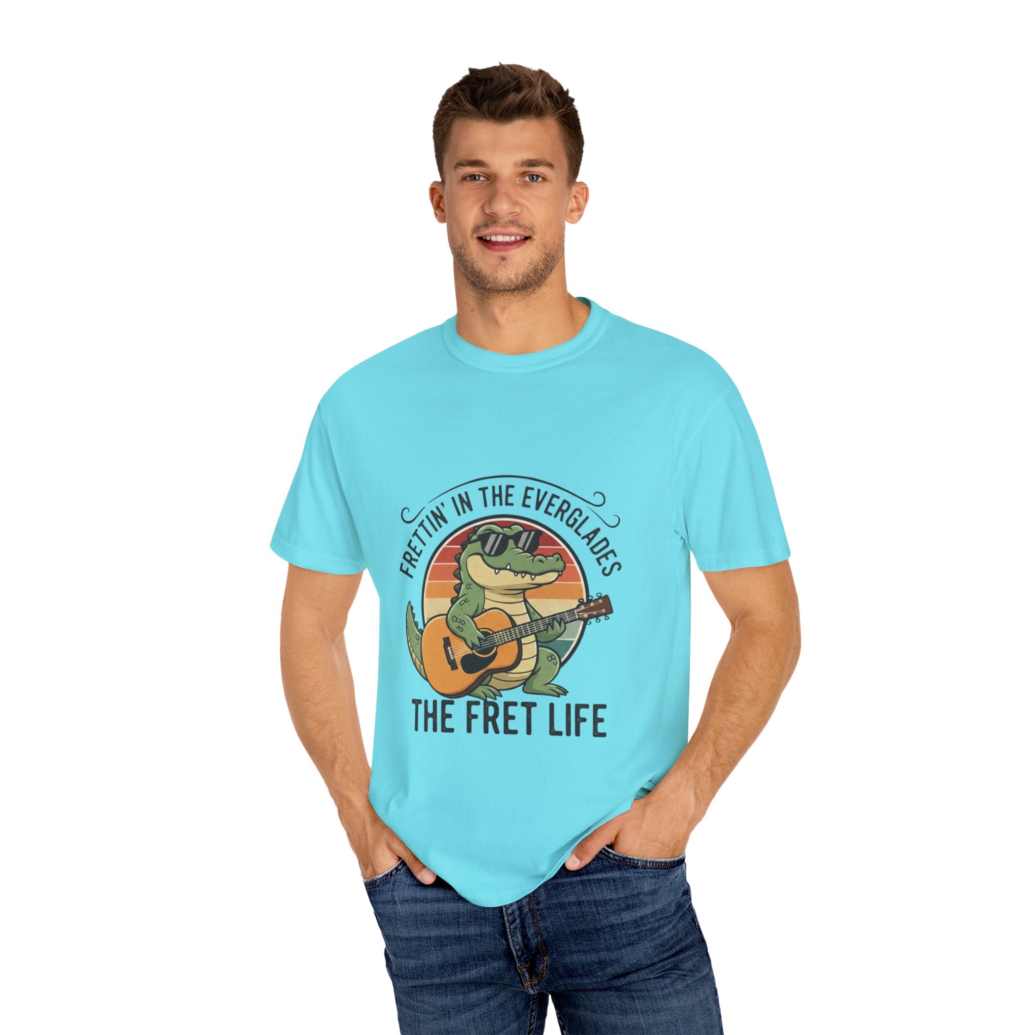 Frettin' in the Everglades: The Gator Guitarist Tee