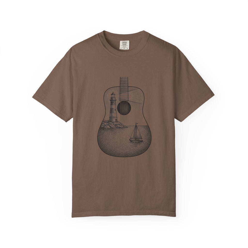 Lighthouse Watch Guitar T-Shirt