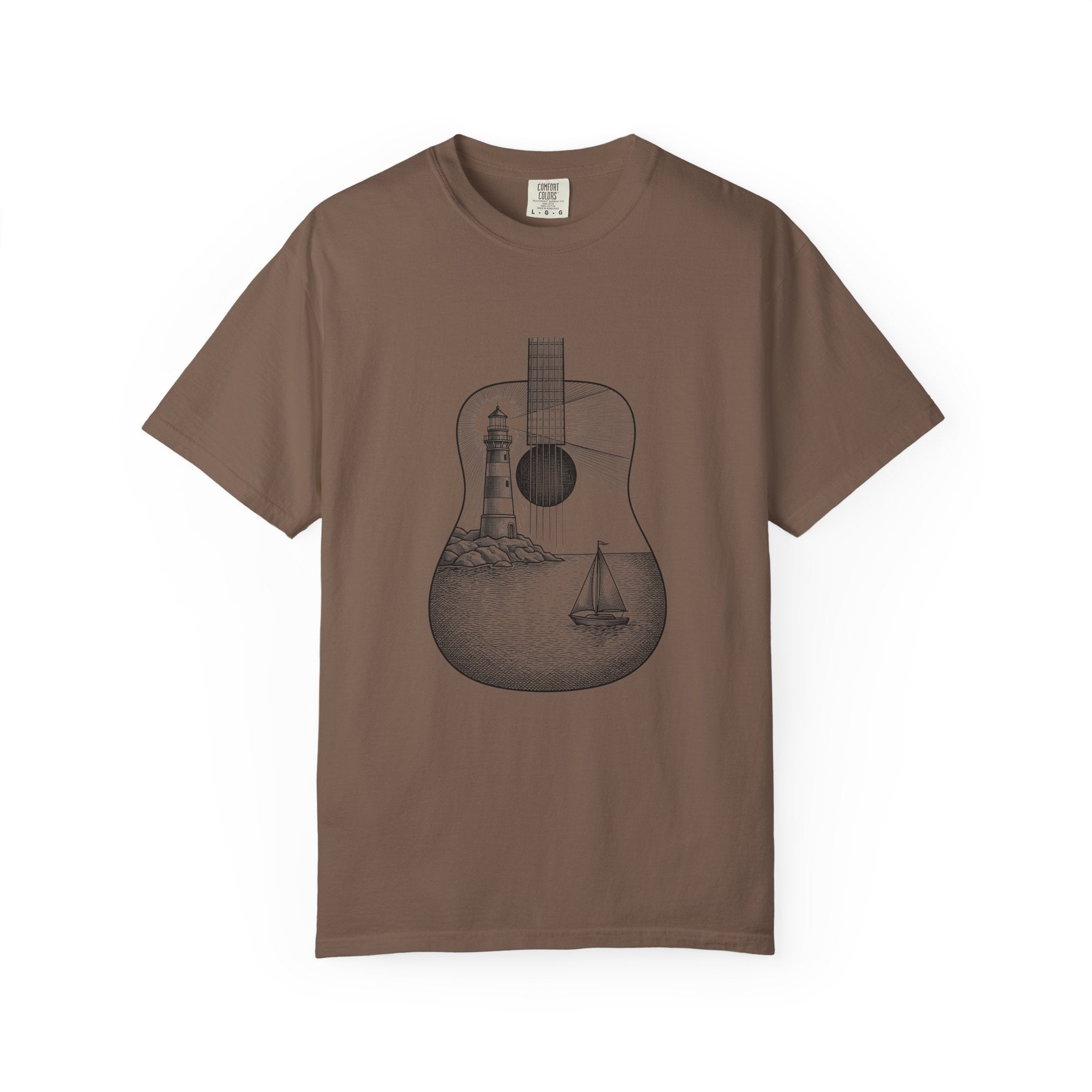 Lighthouse Watch Guitar T-Shirt