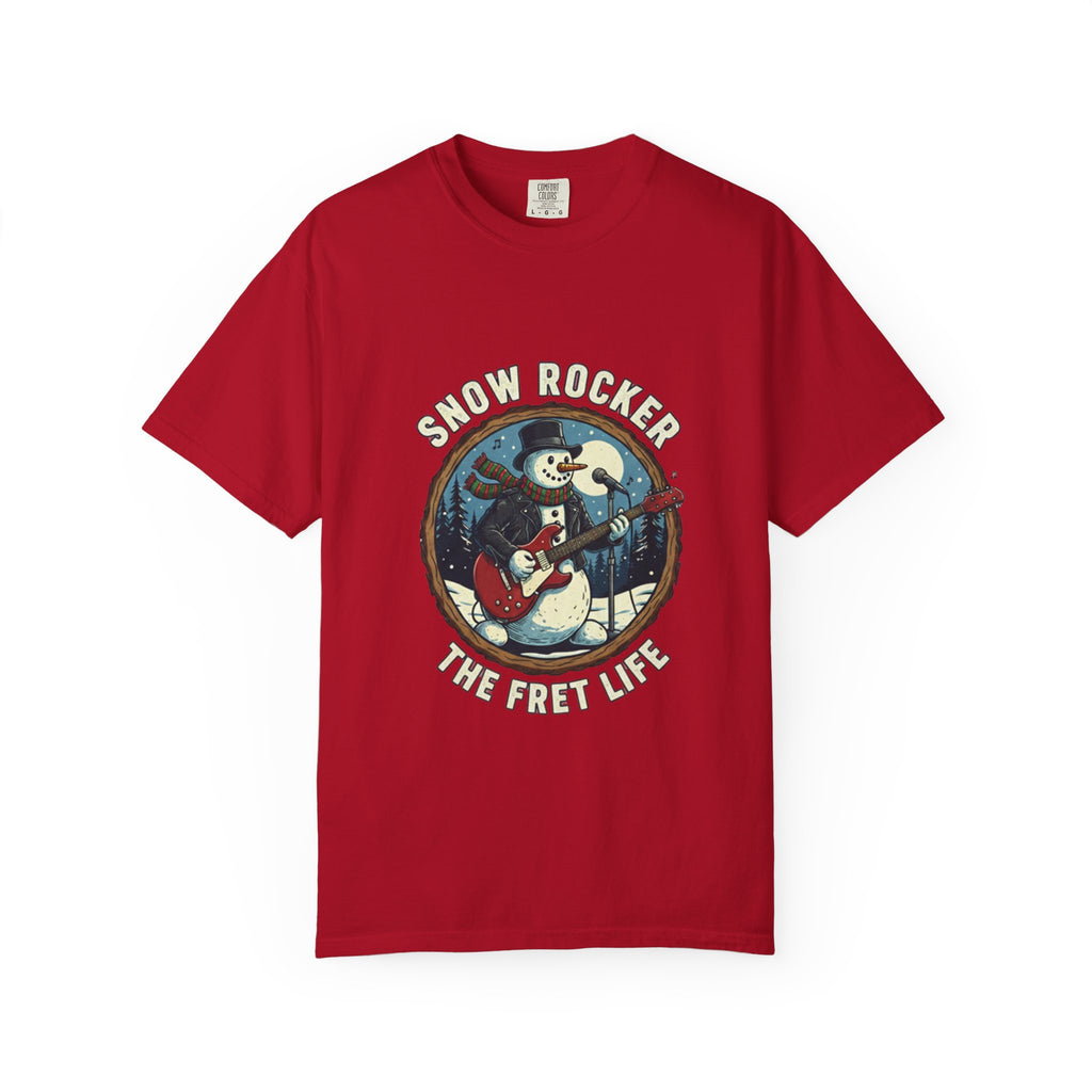 Snow Rocker: Frosty's Fret Life Winter Jam Tee