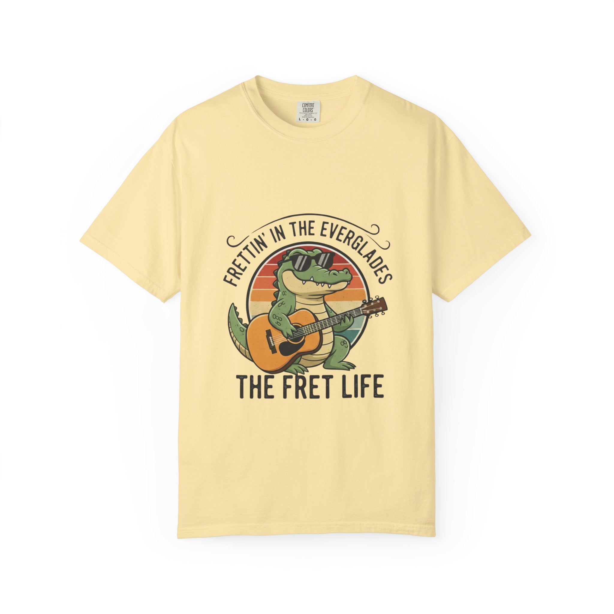 Frettin' in the Everglades: The Gator Guitarist Tee
