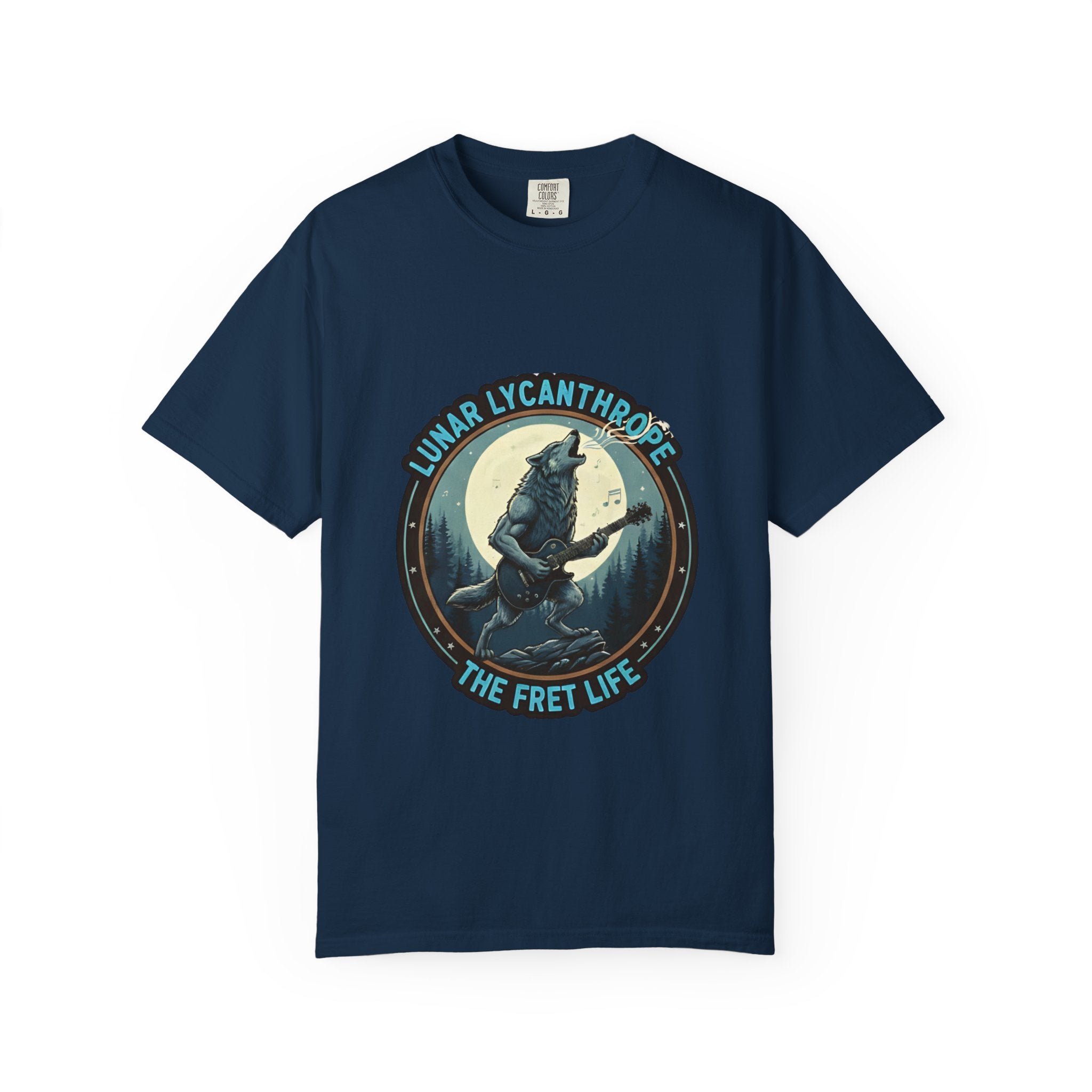 Lunar Lycanthrope: Full Moon Fret Life Tee