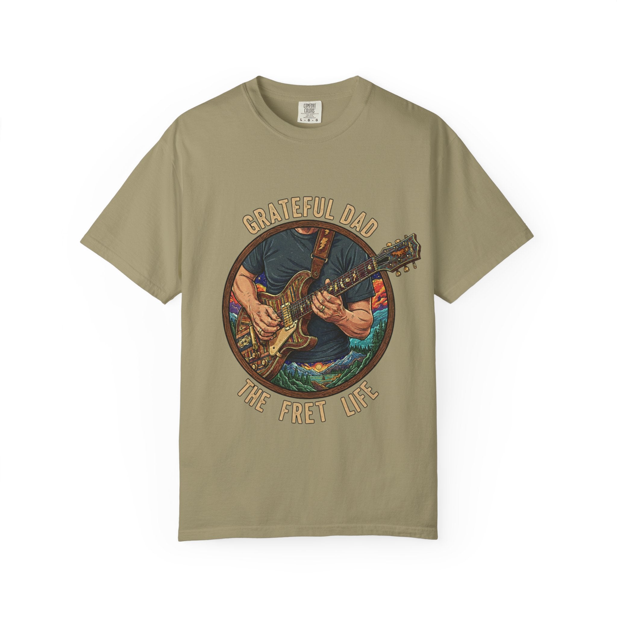 Grateful Dad: The Fret Life Jam Band T-Shirt
