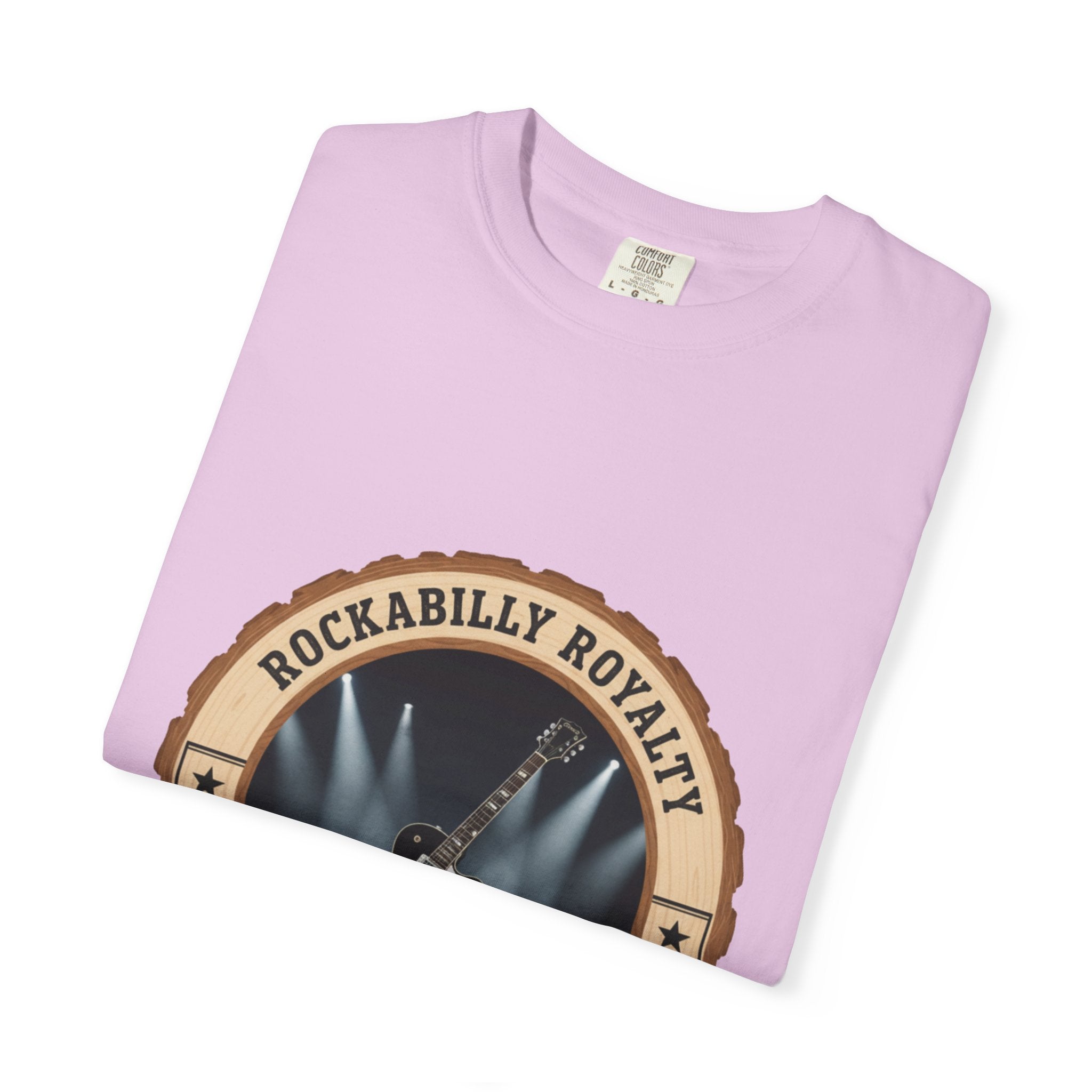 Rockabilly Royalty Tee | Gretsch Duo Jet Falcon Electric Guitar Shirt