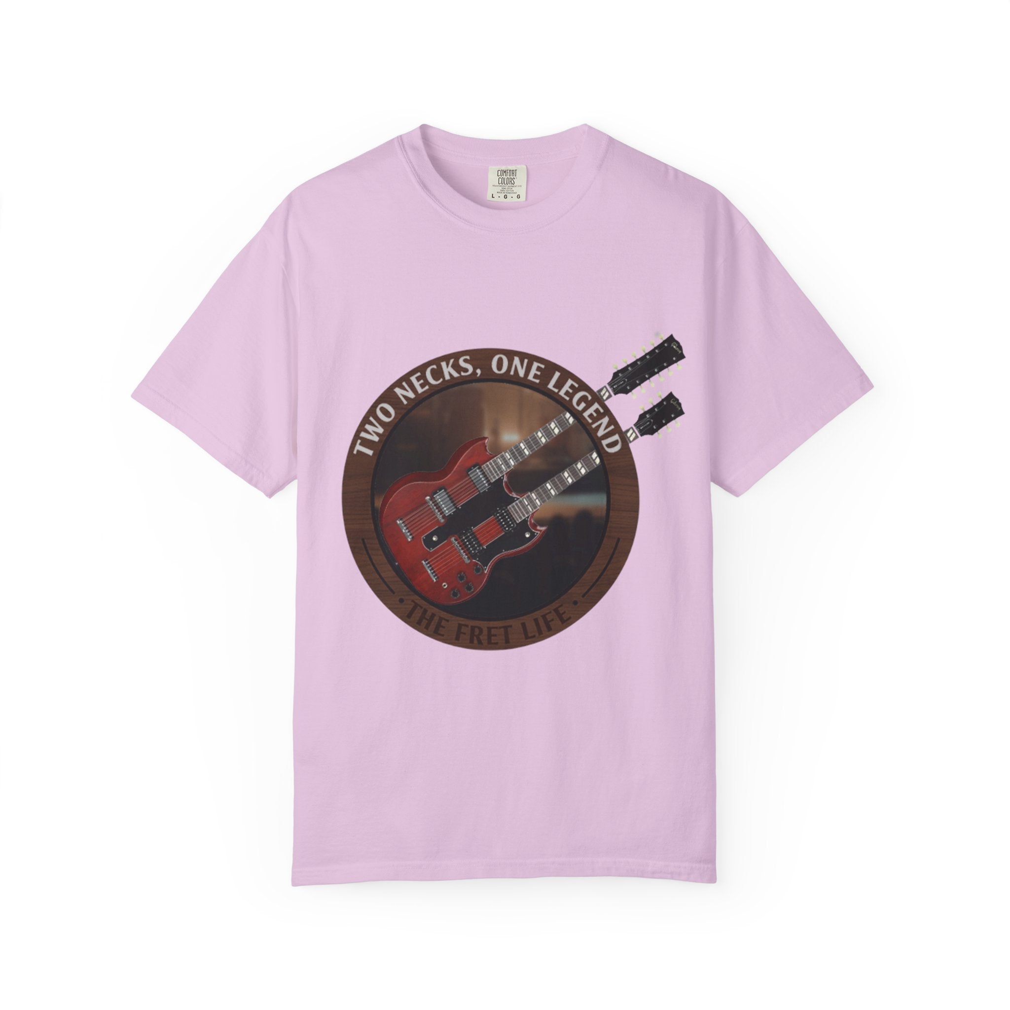 Double Neck T-Shirt | LZ Guitar Legend Tee