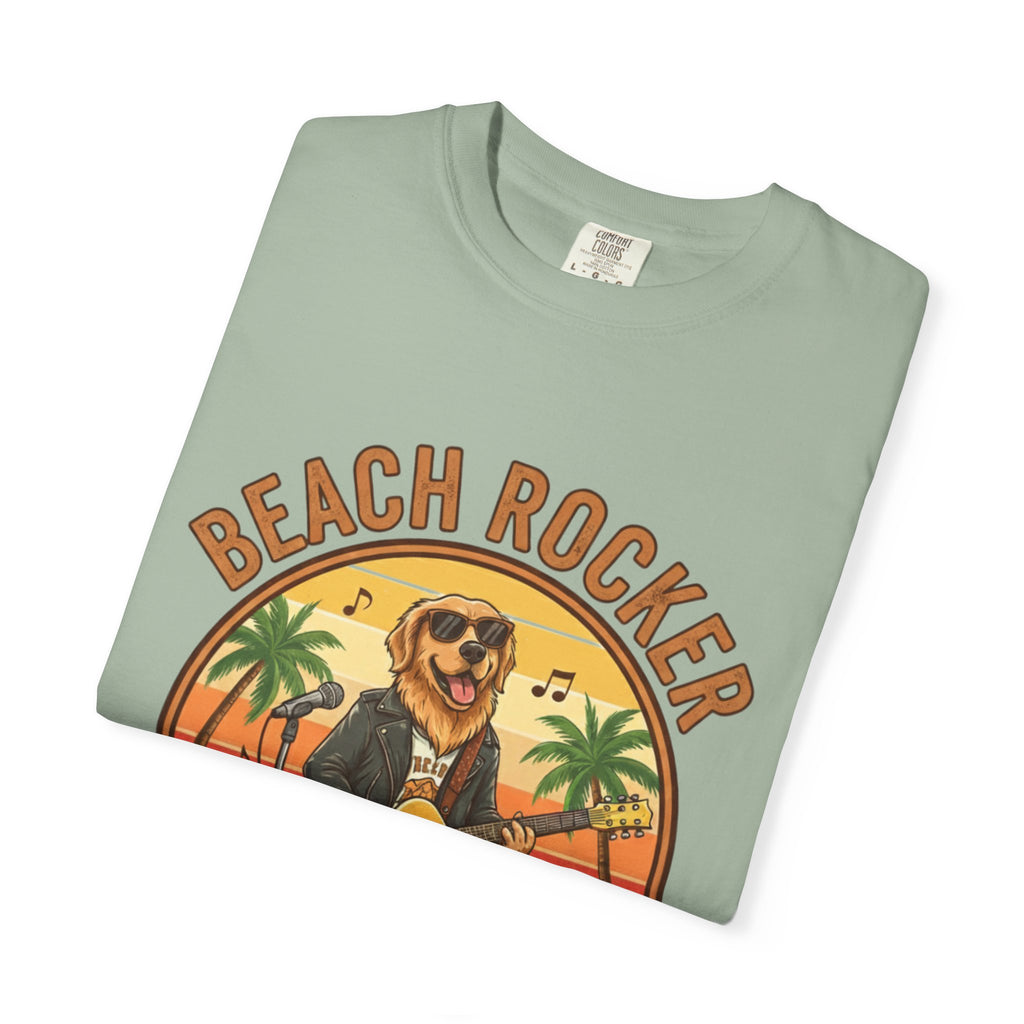Beach Rocker: Golden's Sunset Shred Fret Life Tee