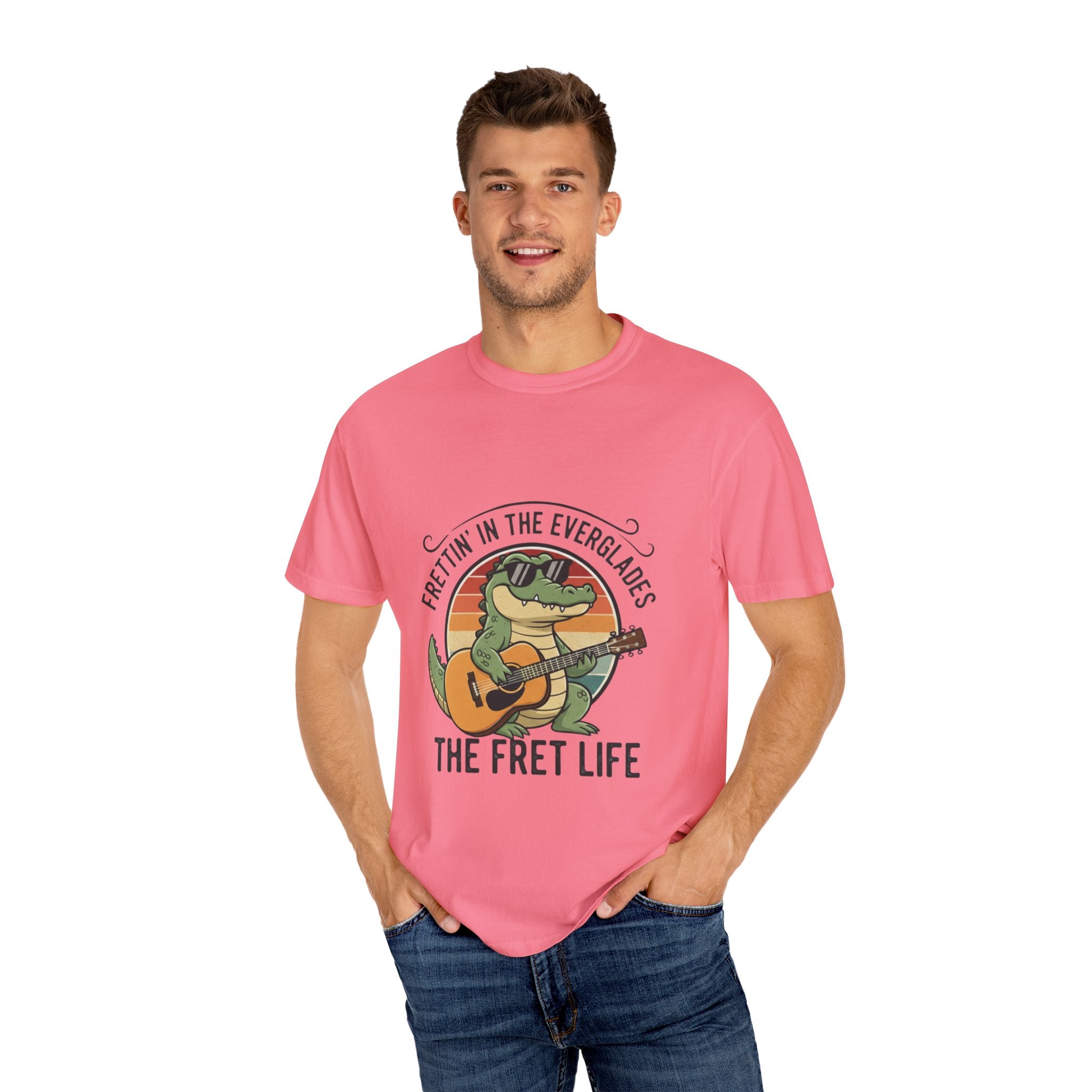 Frettin' in the Everglades: The Gator Guitarist Tee