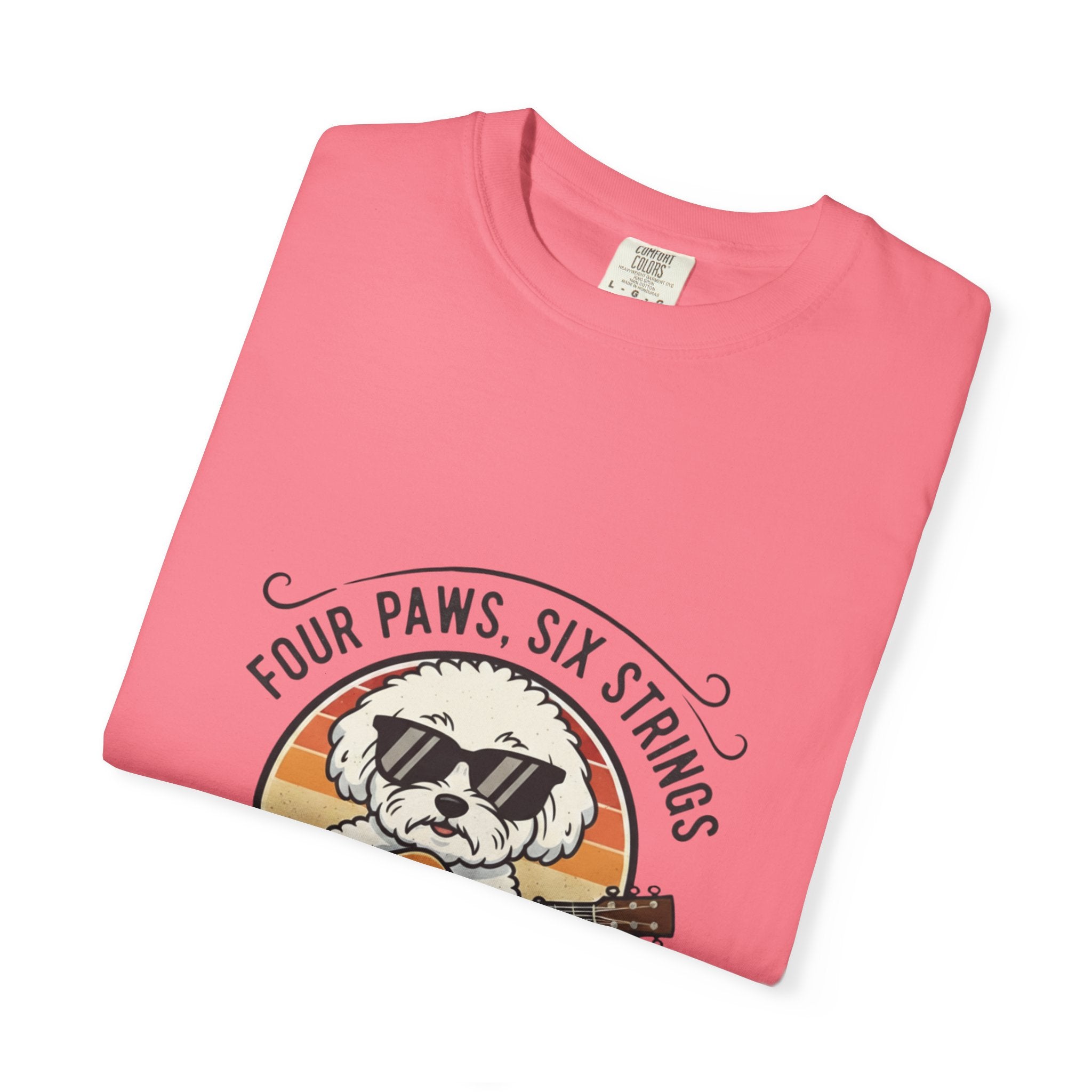 Four Paws, Six Strings: The Dog House Blues Tee