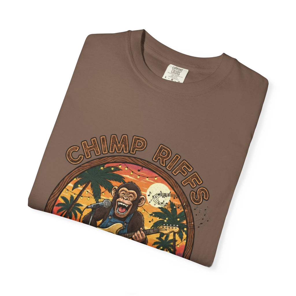 Chimp Riffs: Primate Punk Fret Life Tee
