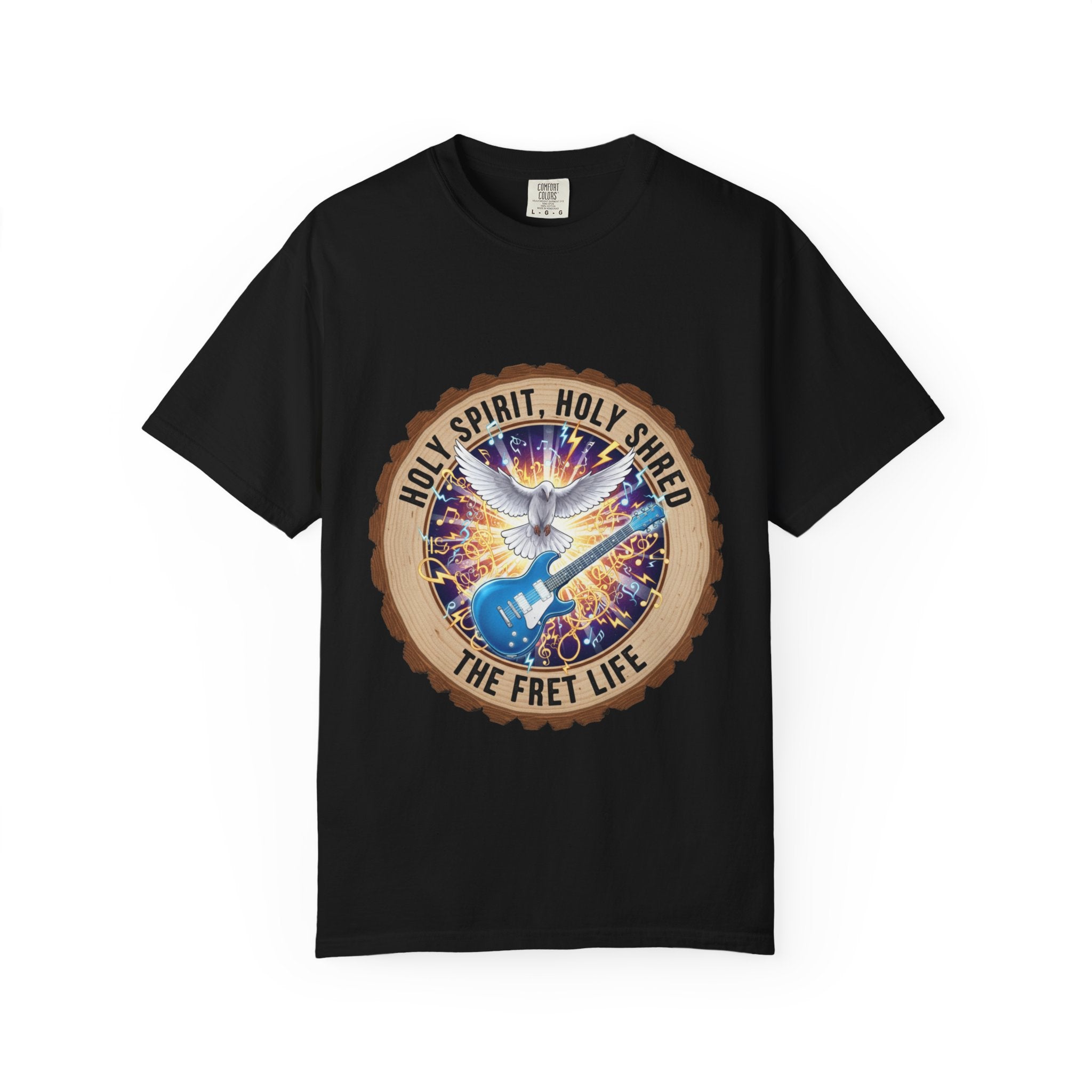 Holy Spirit Holy Shred T-Shirt | Christian Guitar Worship Tee