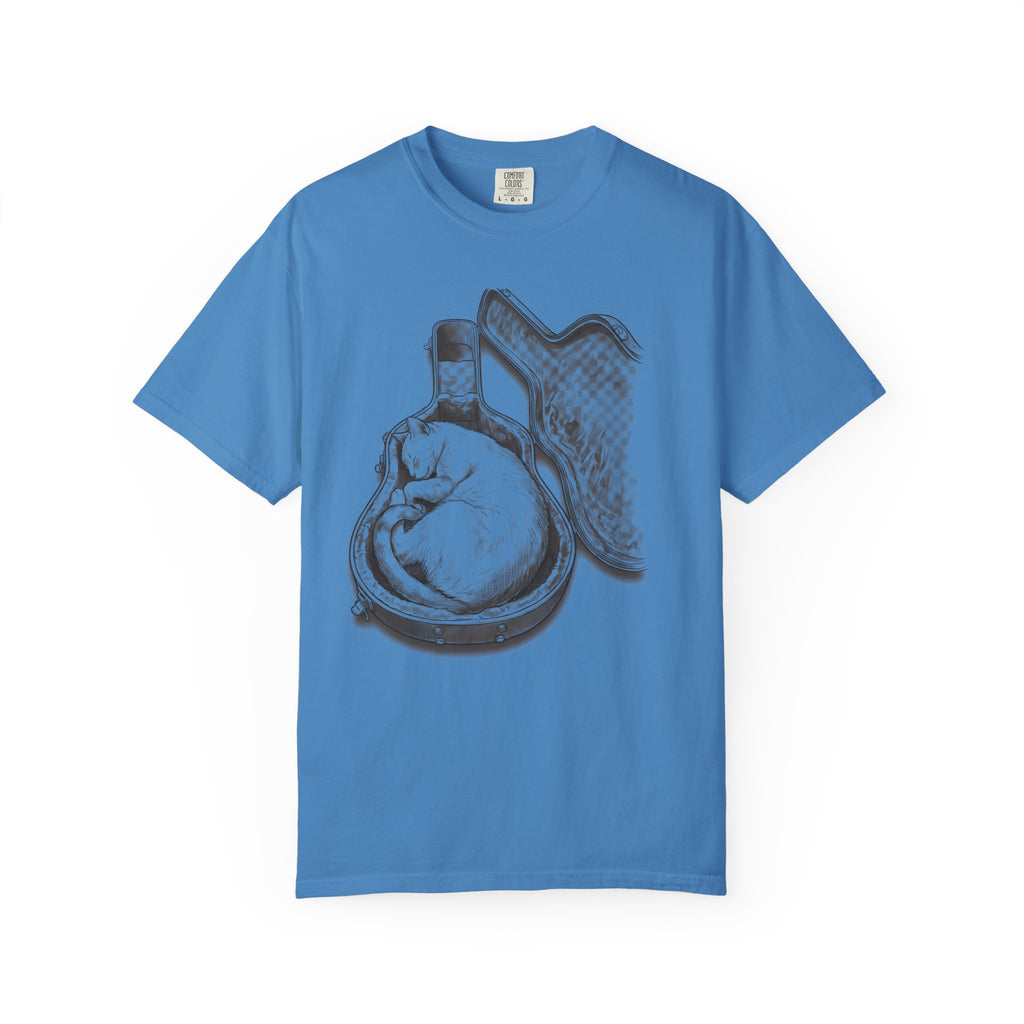 Cat Asleep in Case T-Shirt