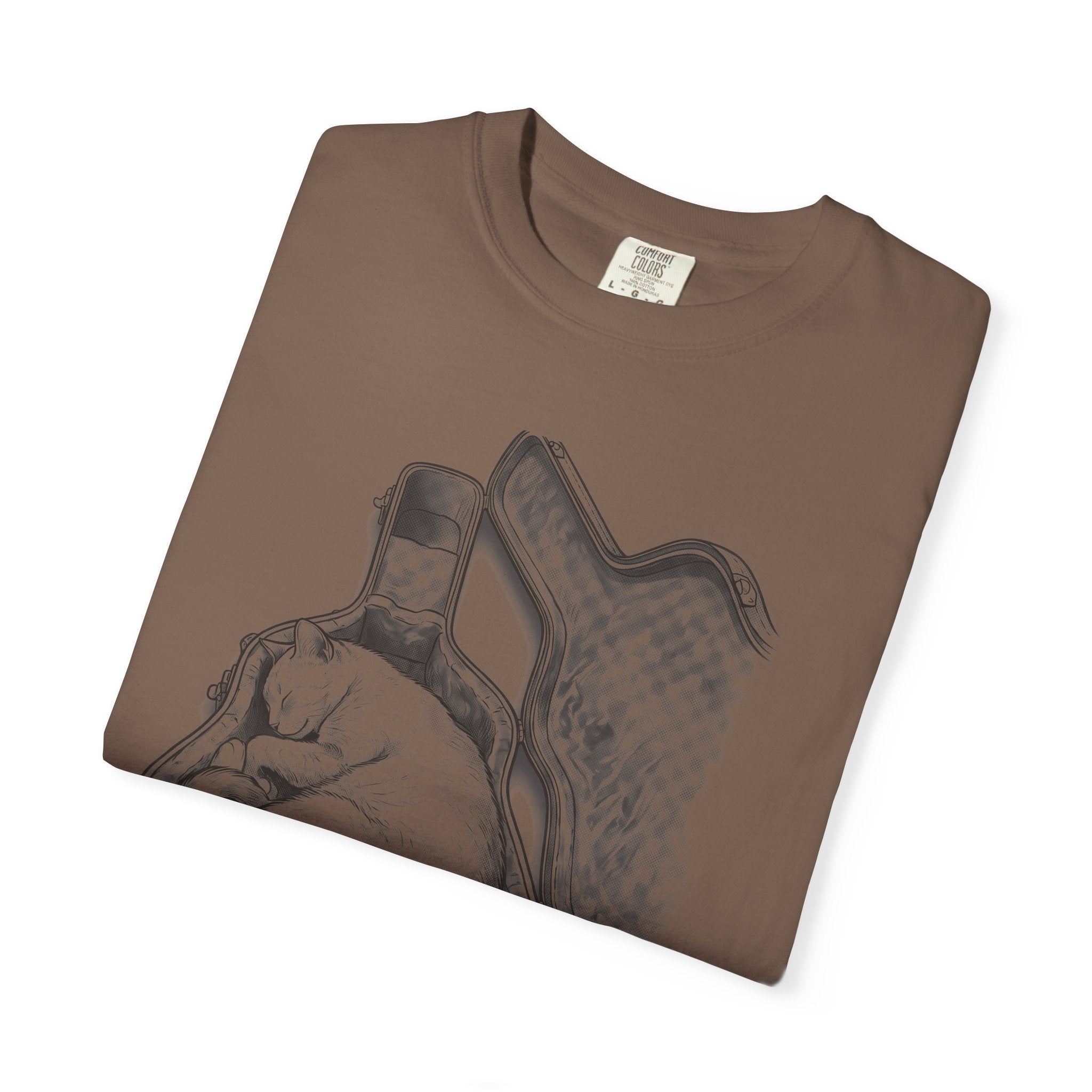 Cat Asleep in Case T-Shirt