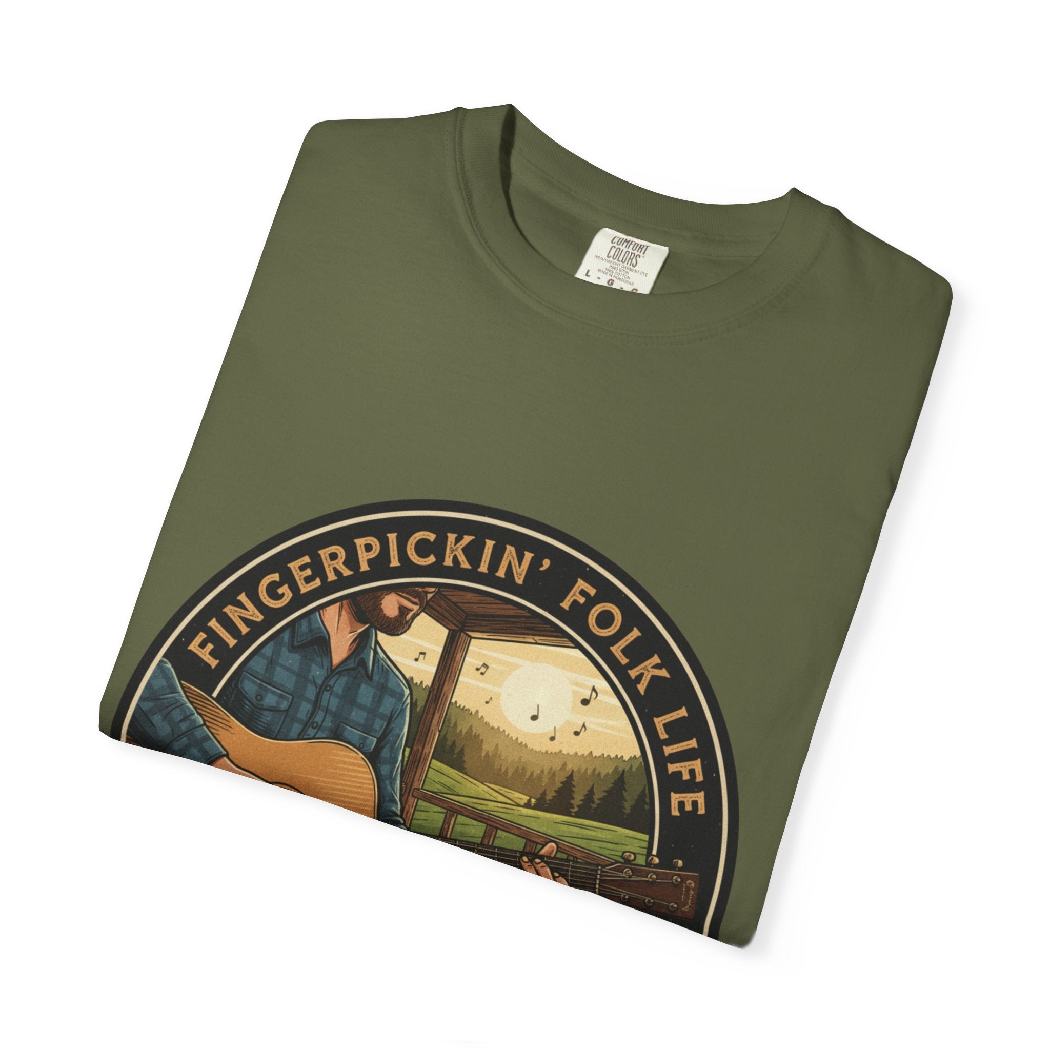 Fingerpickin' Folk Life: Porch & Sunset Acoustic Tee
