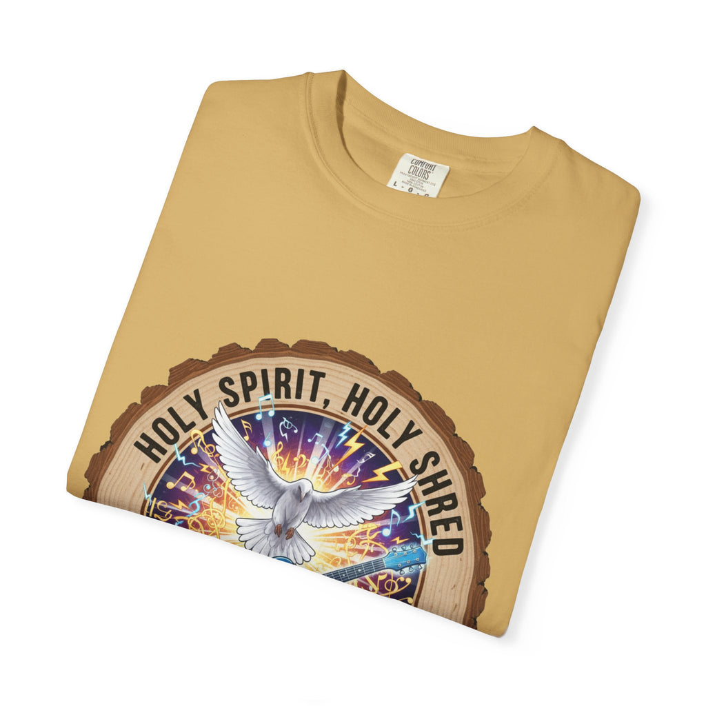 Holy Spirit Holy Shred T-Shirt | Christian Guitar Worship Tee