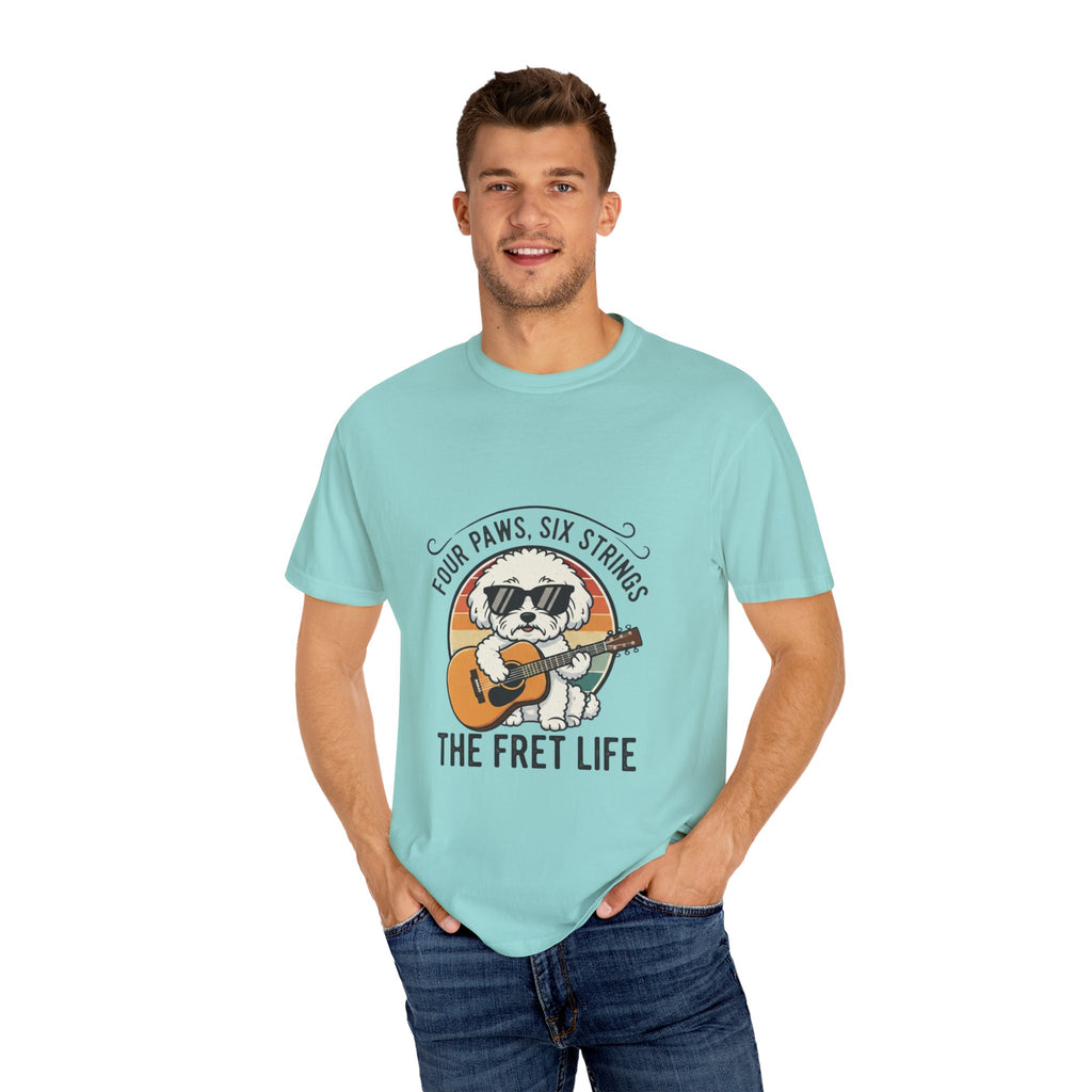 Four Paws, Six Strings: The Dog House Blues Tee