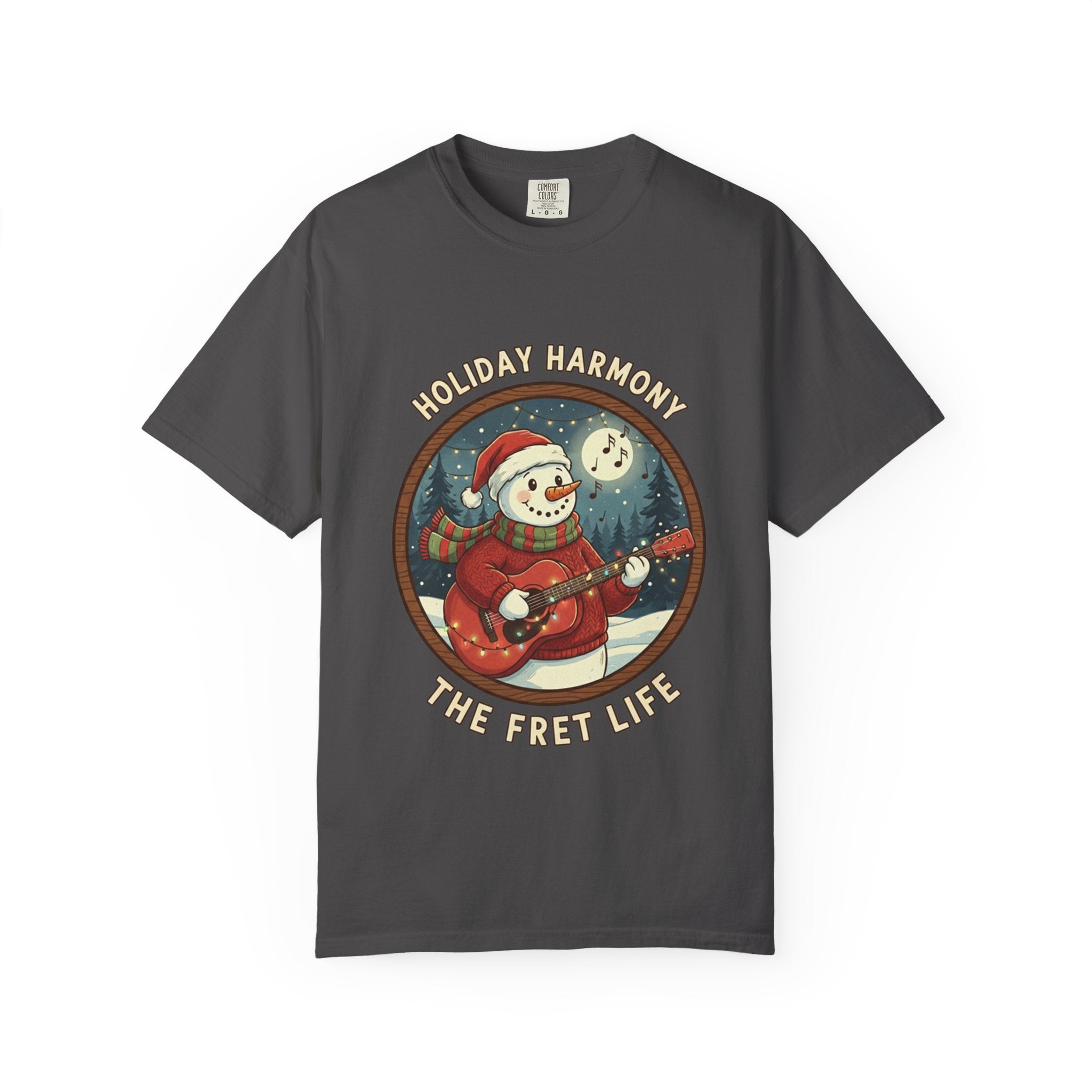 Holiday Harmony: Snowman's Festive Fret Life Tee