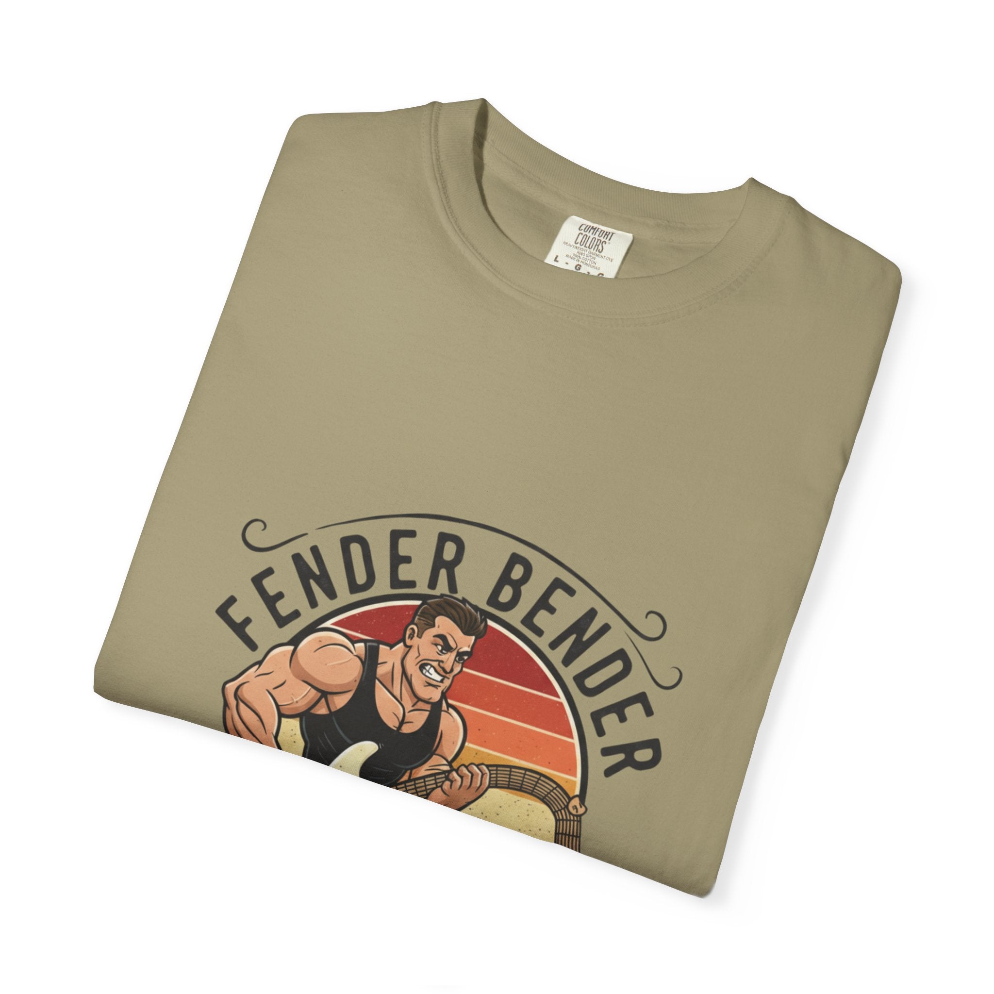 Fender Bender: The Fret Life T-Shirt (Vintage Rocker Edition)