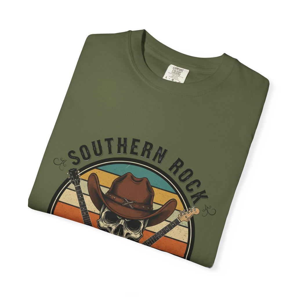 Southern Rock Skull: The Fret Life Outlaw Tee