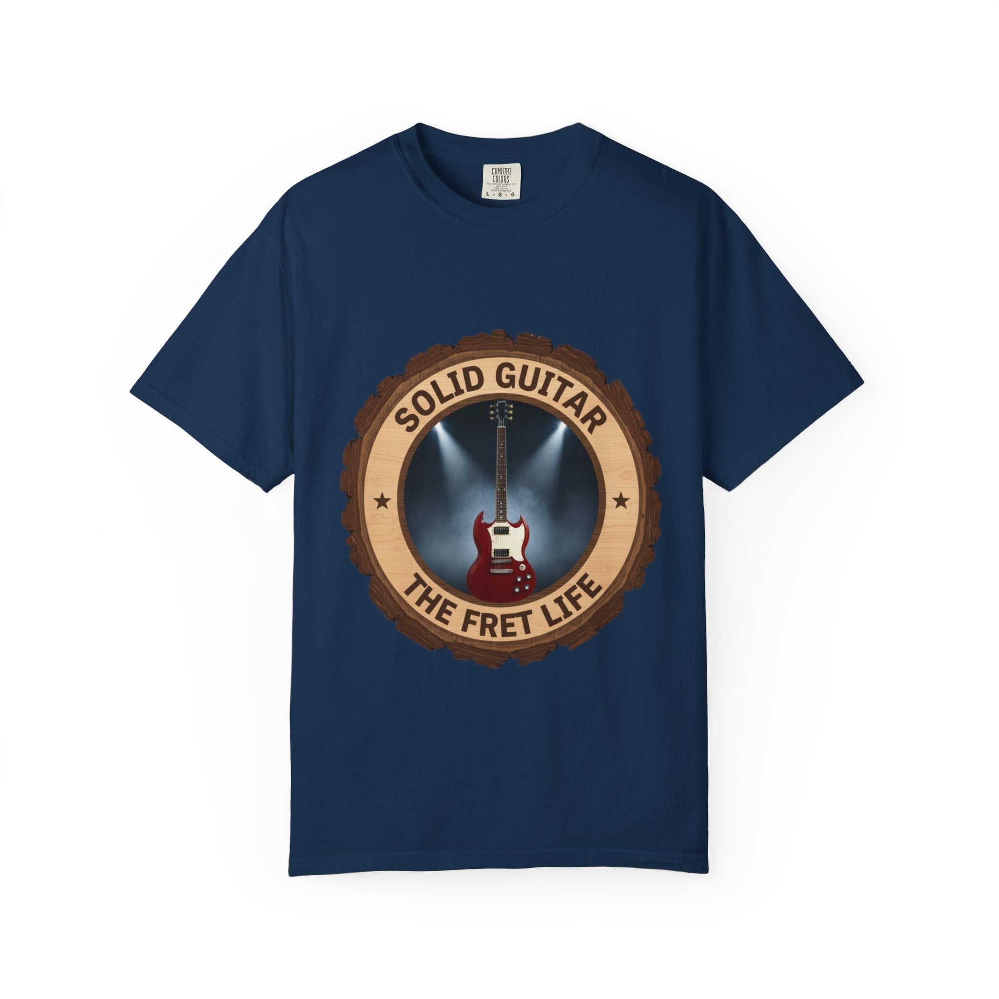 Solid Guitar Tee | Gibson SG Rock Electric Guitar Fan Shirt