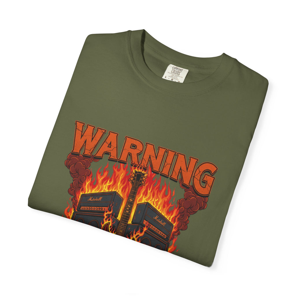 WARNING: May Cause Ear Damage - The Amp Stack Tee