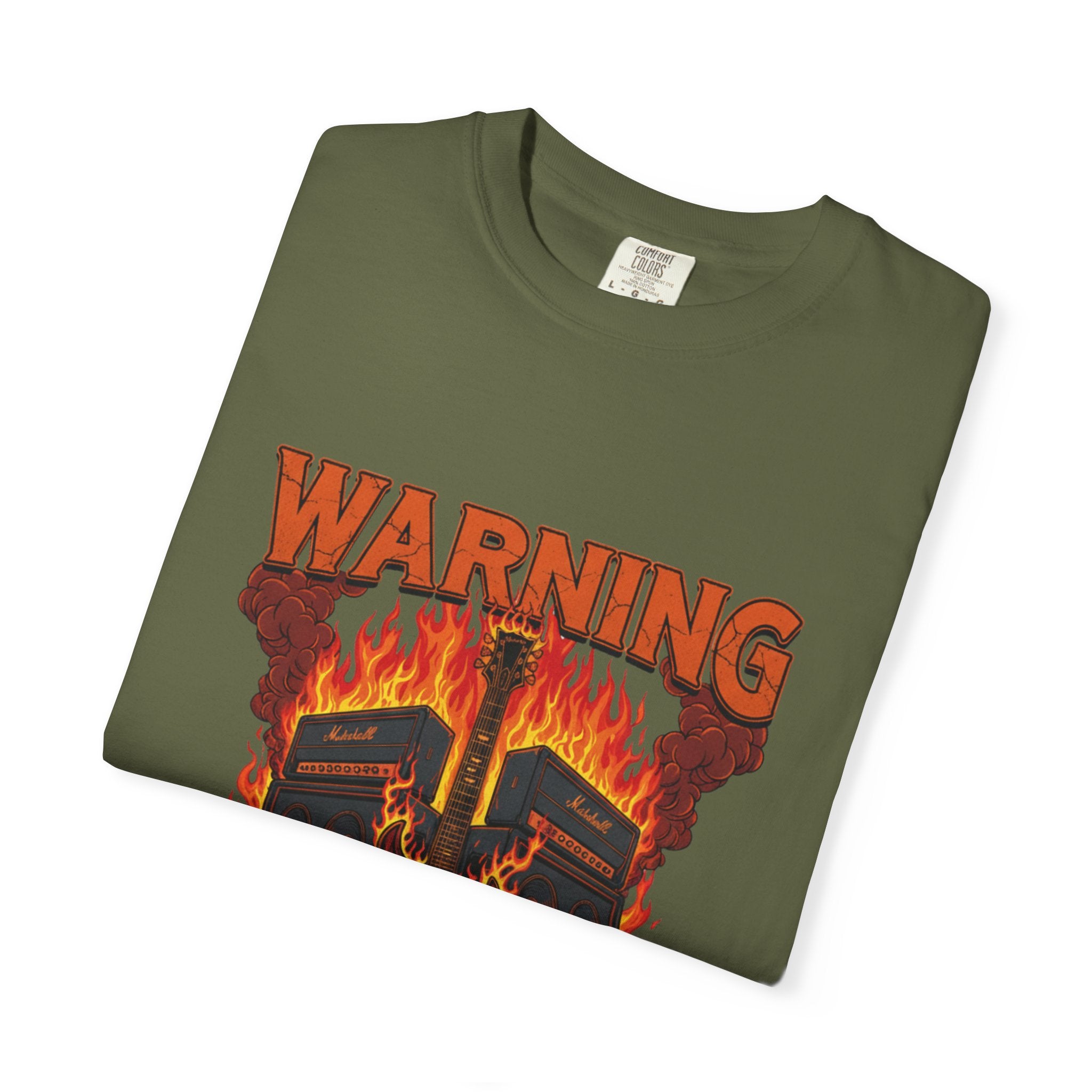 WARNING: May Cause Ear Damage - The Amp Stack Tee