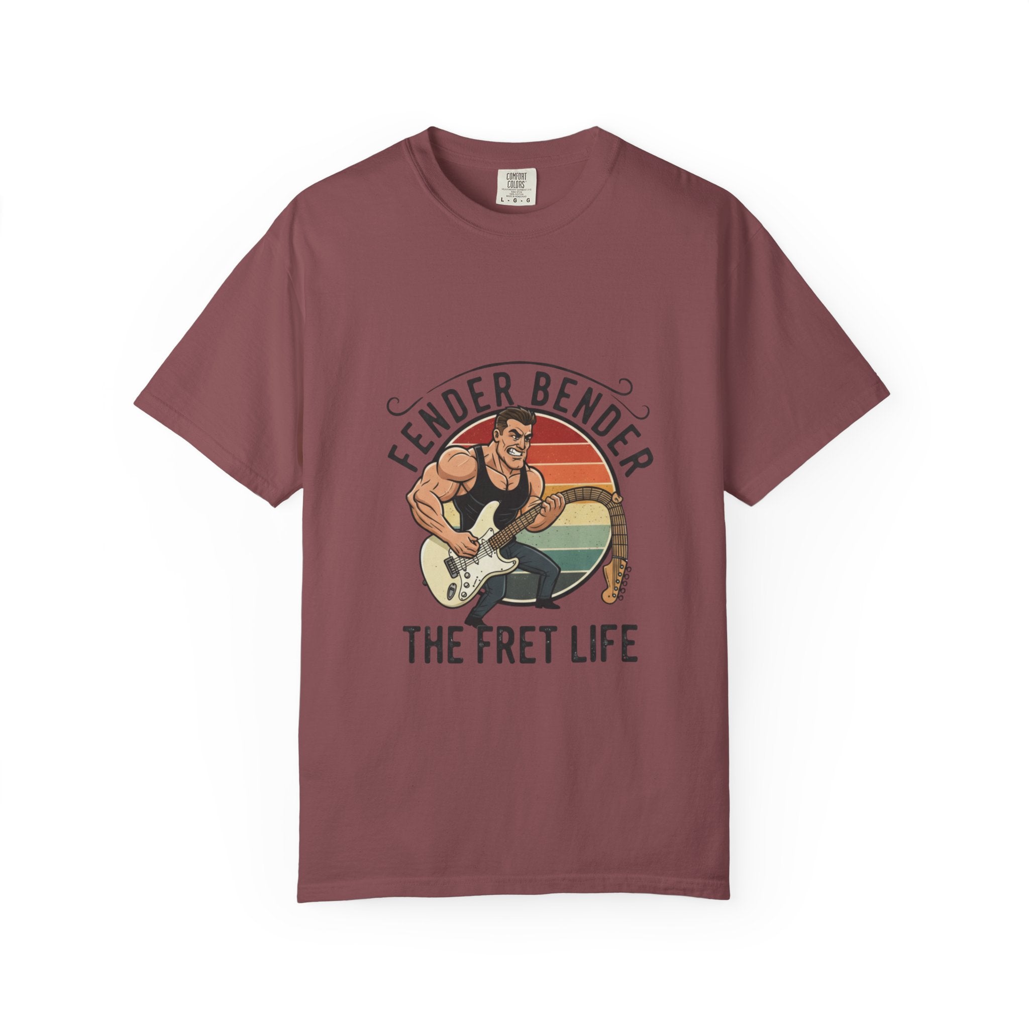 Fender Bender: The Fret Life T-Shirt (Vintage Rocker Edition)