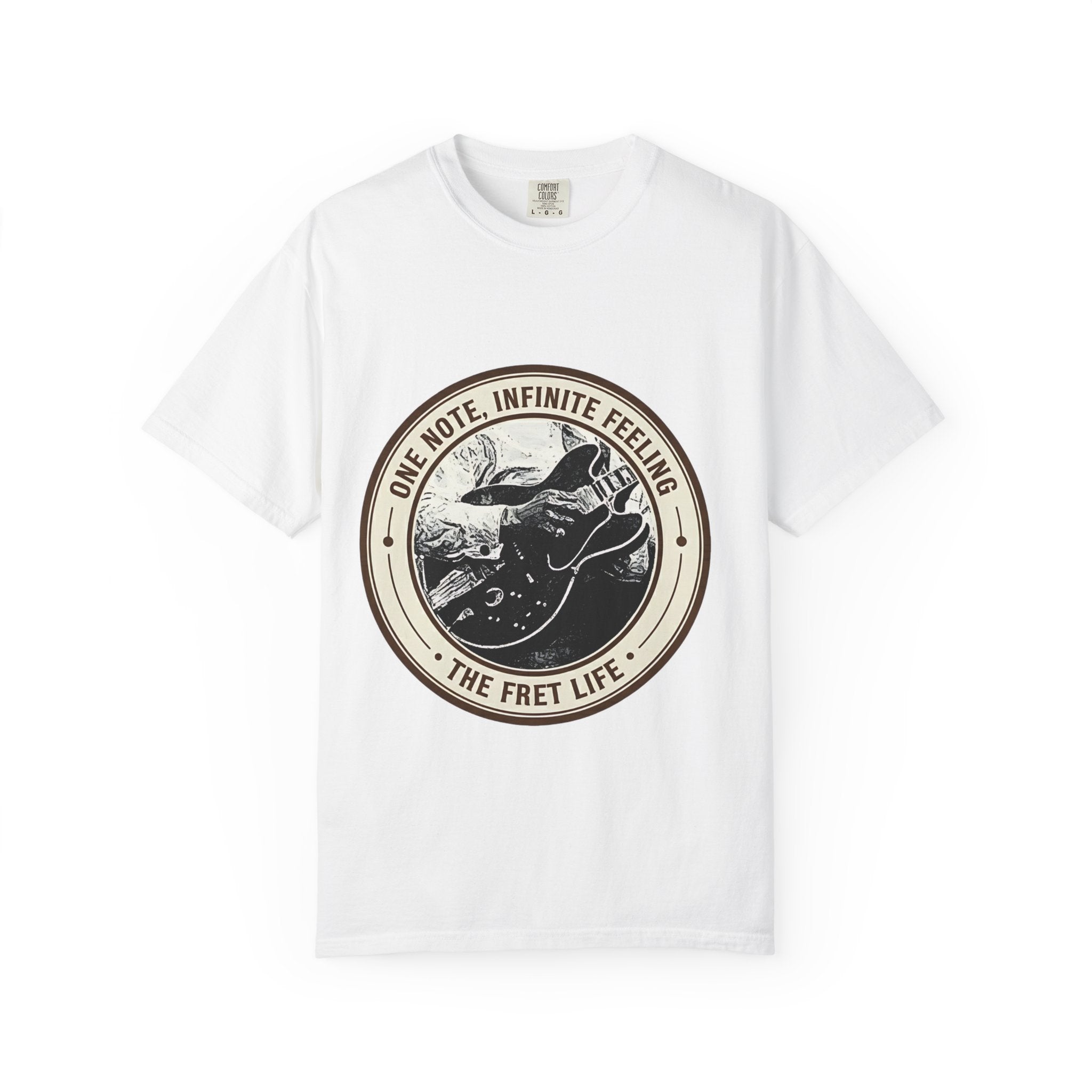 Lucille Blues T-Shirt | BBK's ES-355 Guitar Fan Tee