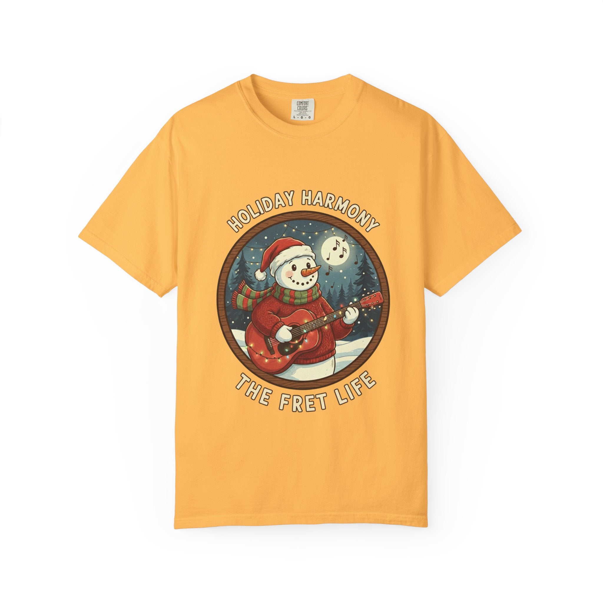 Holiday Harmony: Snowman's Festive Fret Life Tee