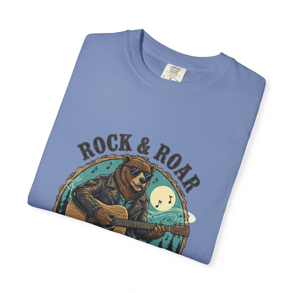 Rock & Roar: Campfire Blues Bear Fret Life Tee