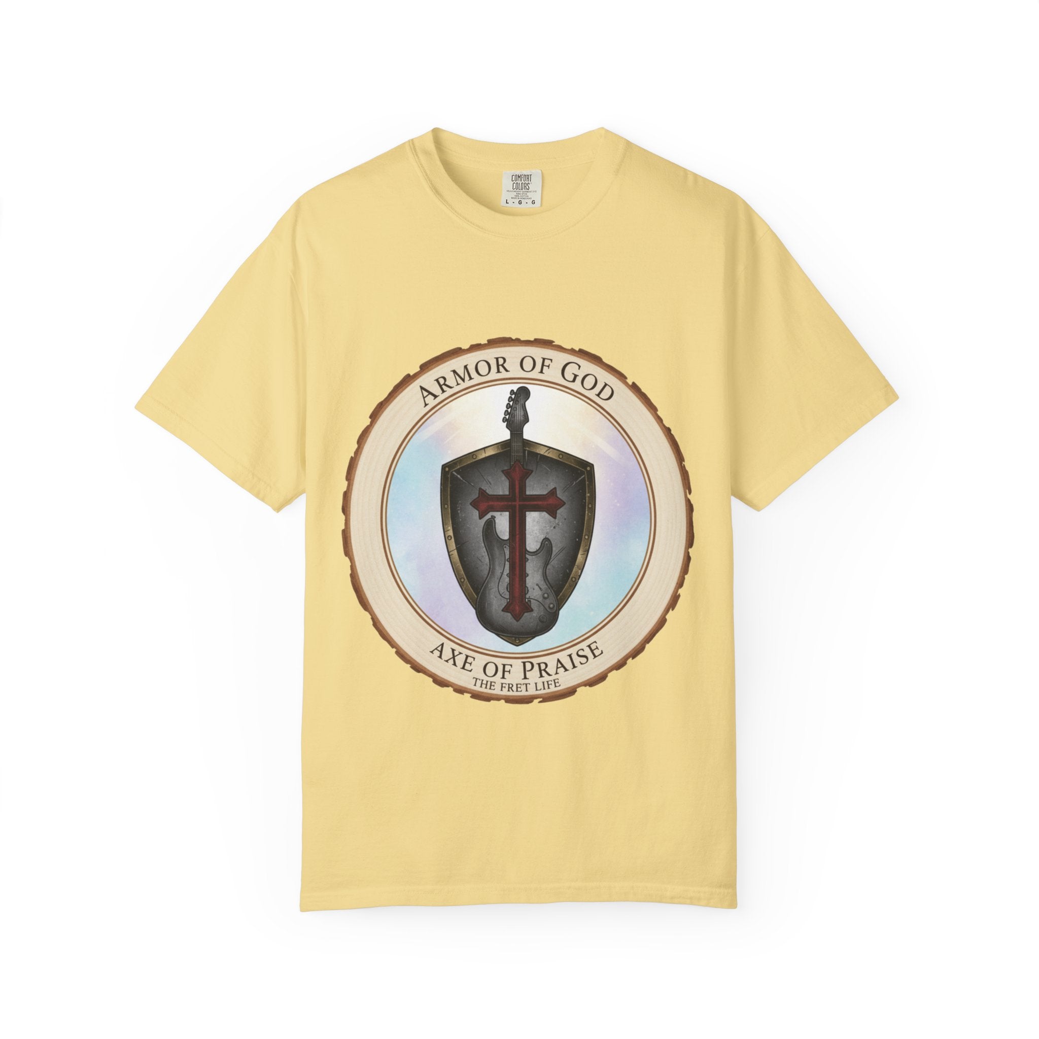Armor of God T-Shirt | Ephesians 6 Christian Guitarist Tee