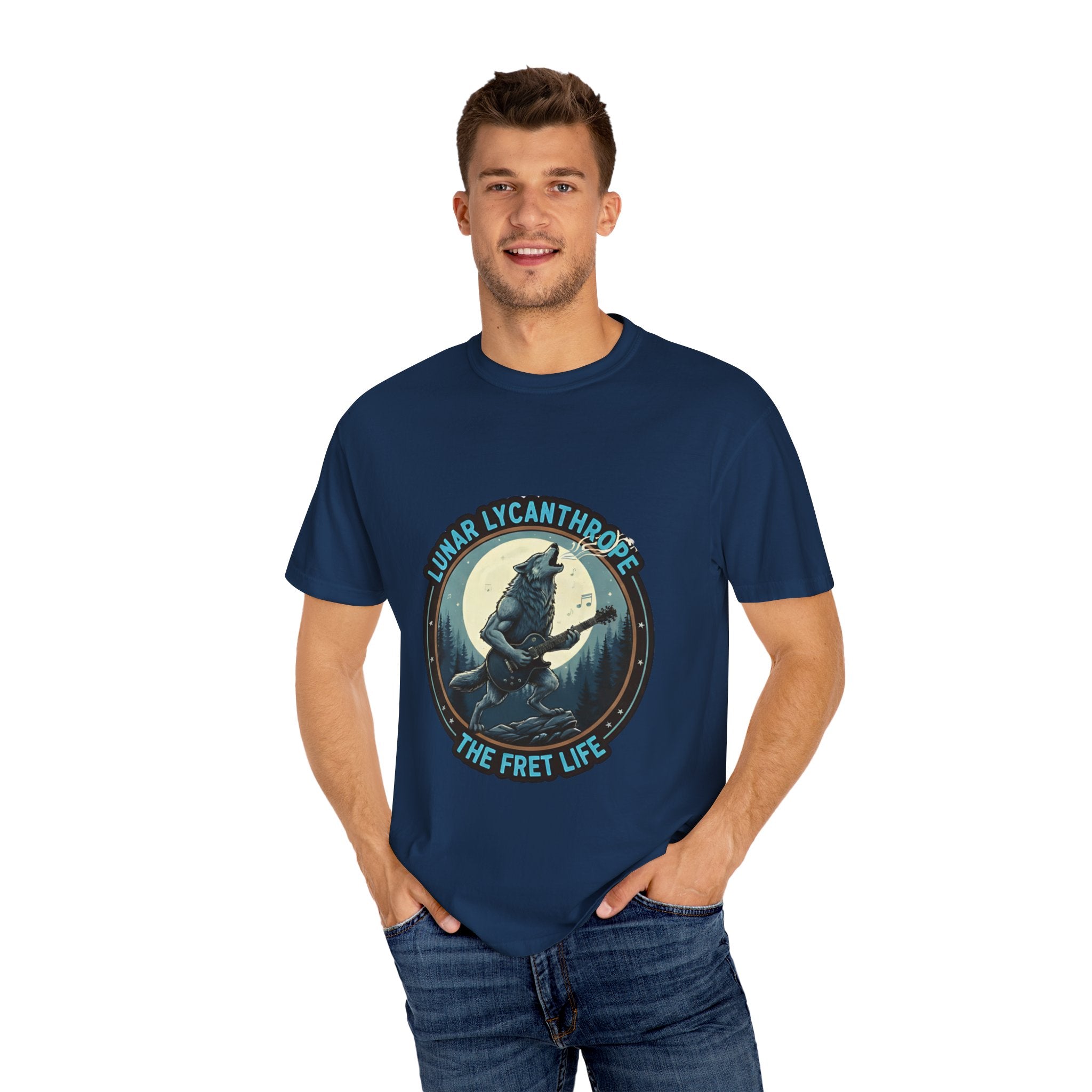 Lunar Lycanthrope: Full Moon Fret Life Tee