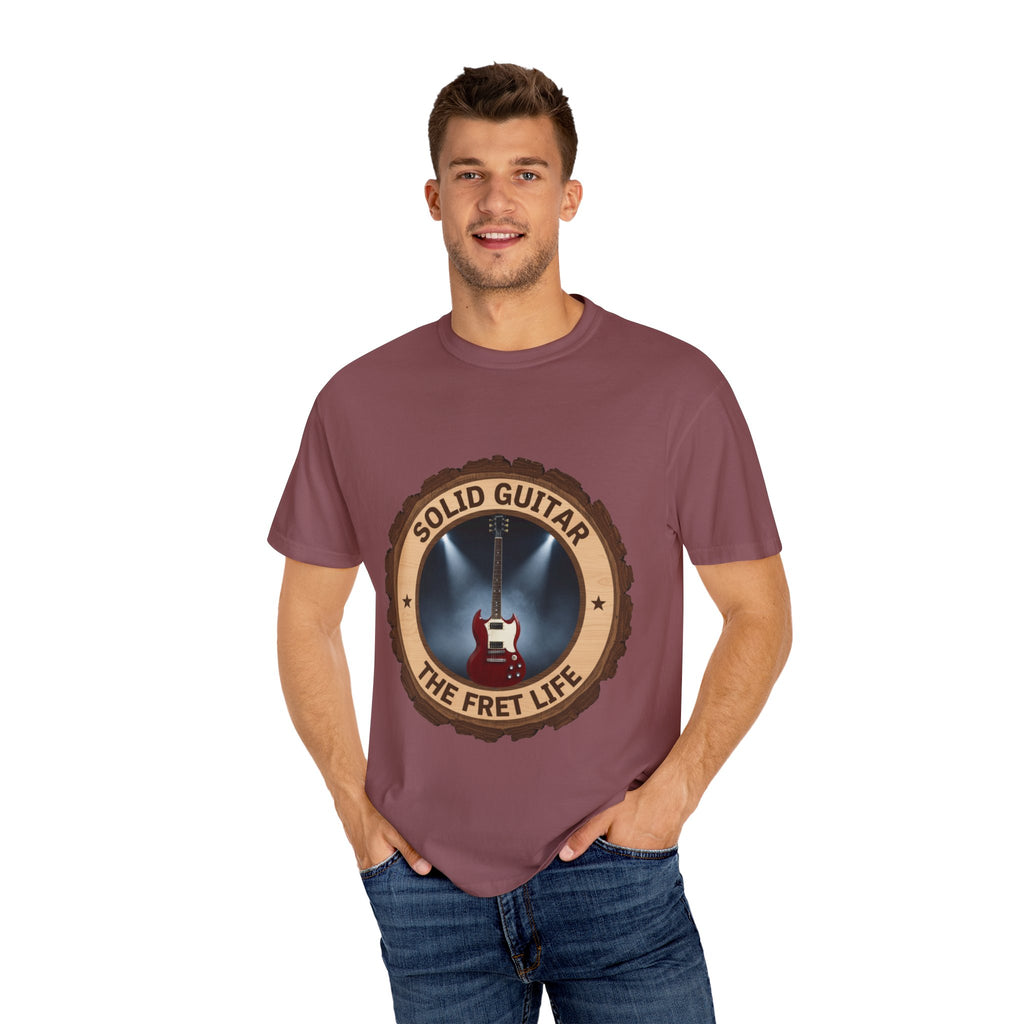 Solid Guitar Tee | Gibson SG Rock Electric Guitar Fan Shirt