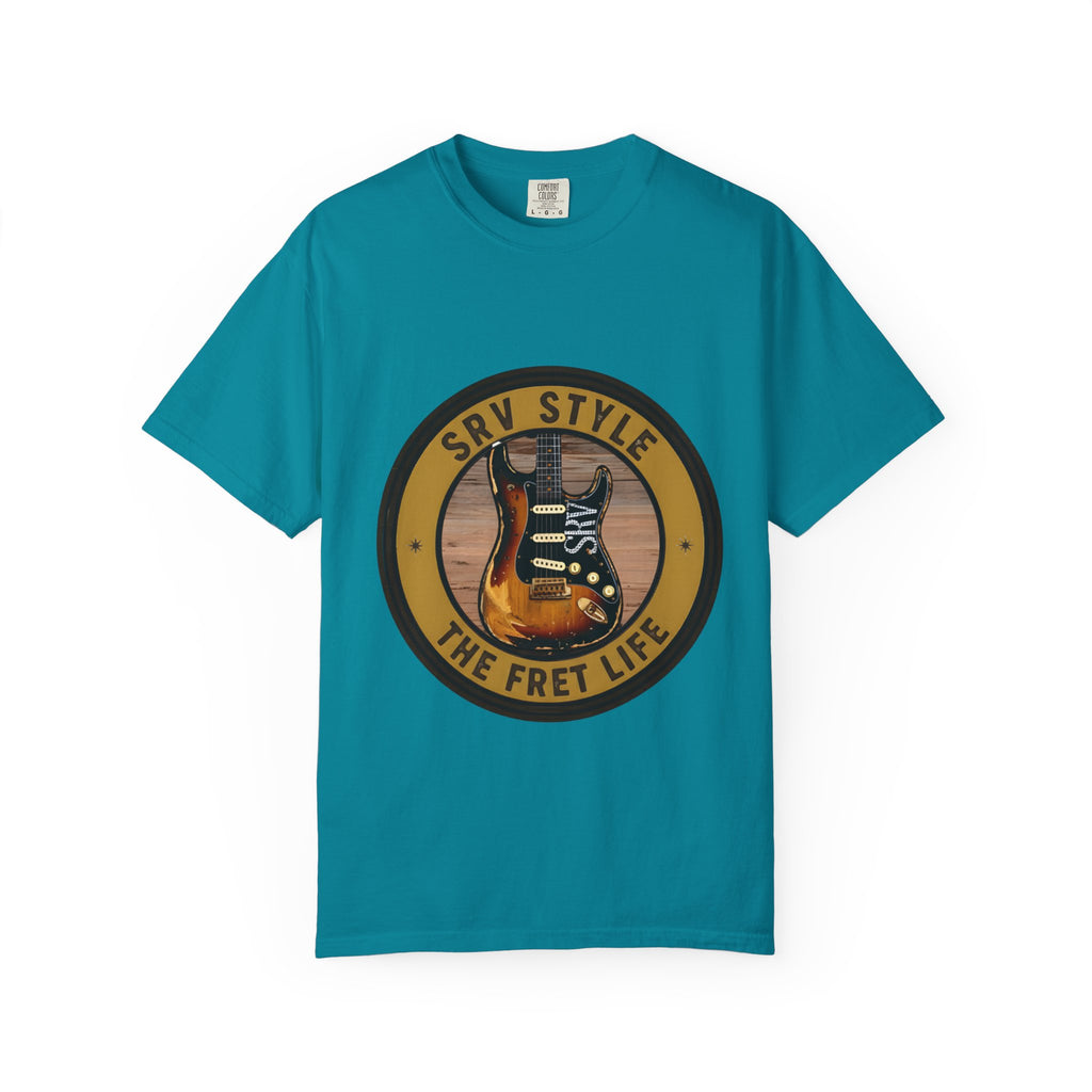 SRV Style Tee | Blues Guitar Fan T-Shirt