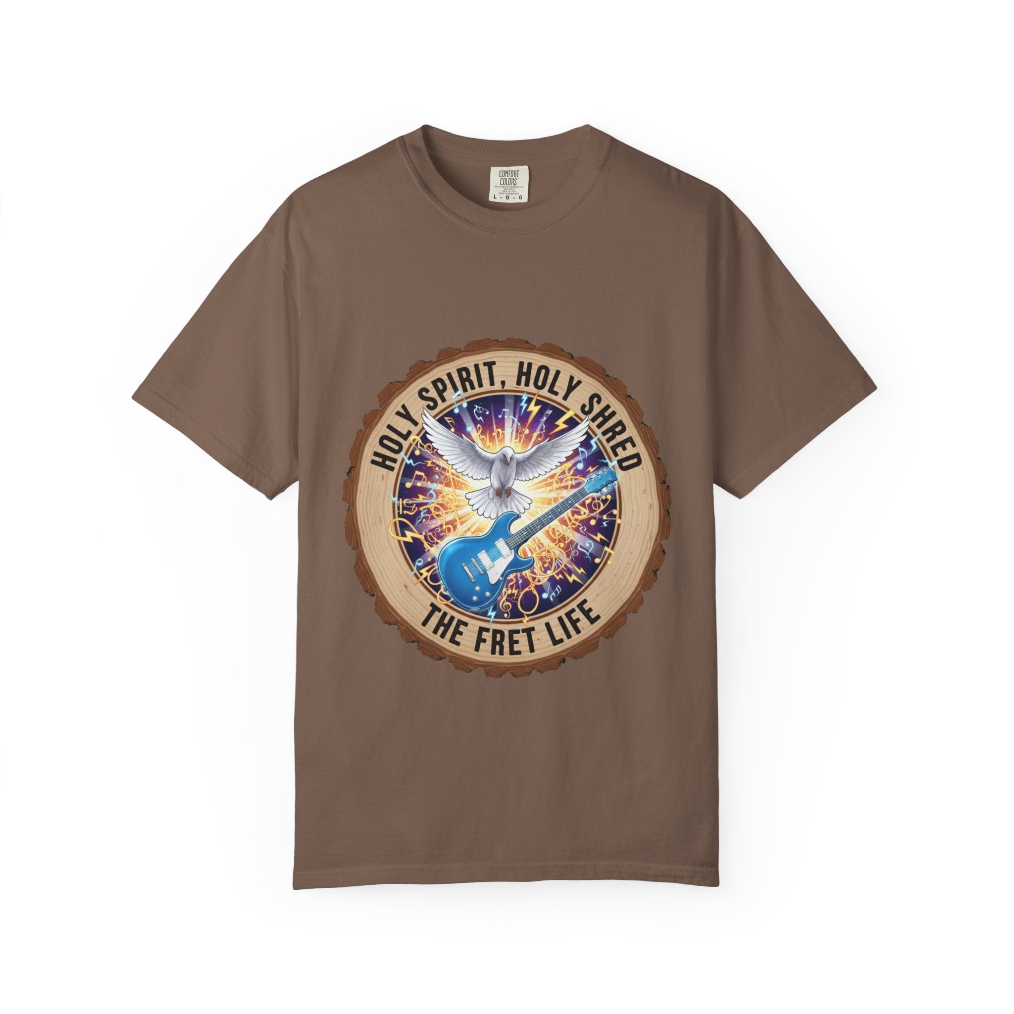 Holy Spirit Holy Shred T-Shirt | Christian Guitar Worship Tee
