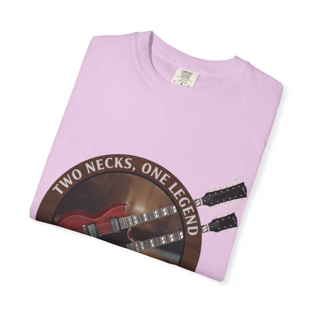 Double Neck T-Shirt | LZ Guitar Legend Tee