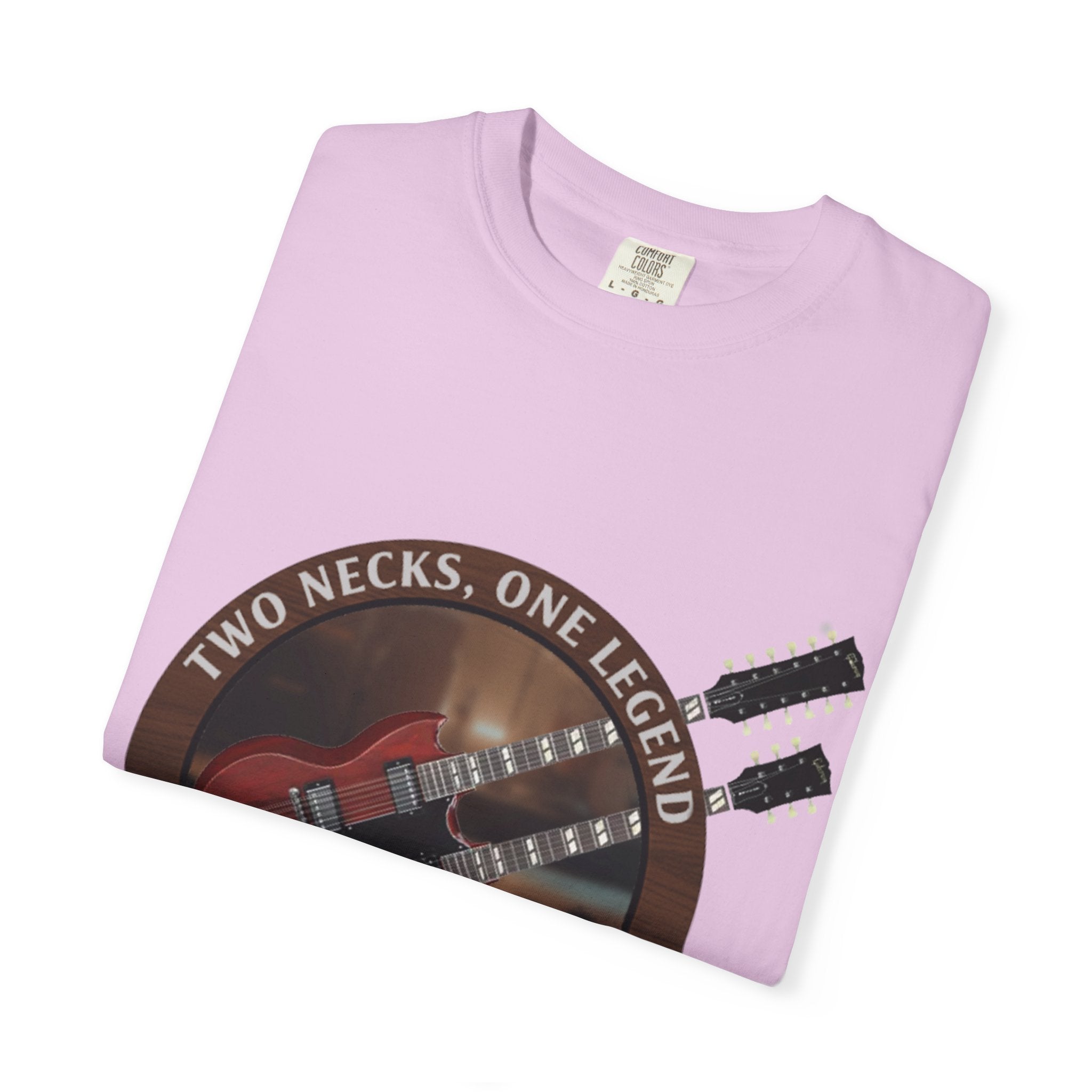 Double Neck T-Shirt | LZ Guitar Legend Tee