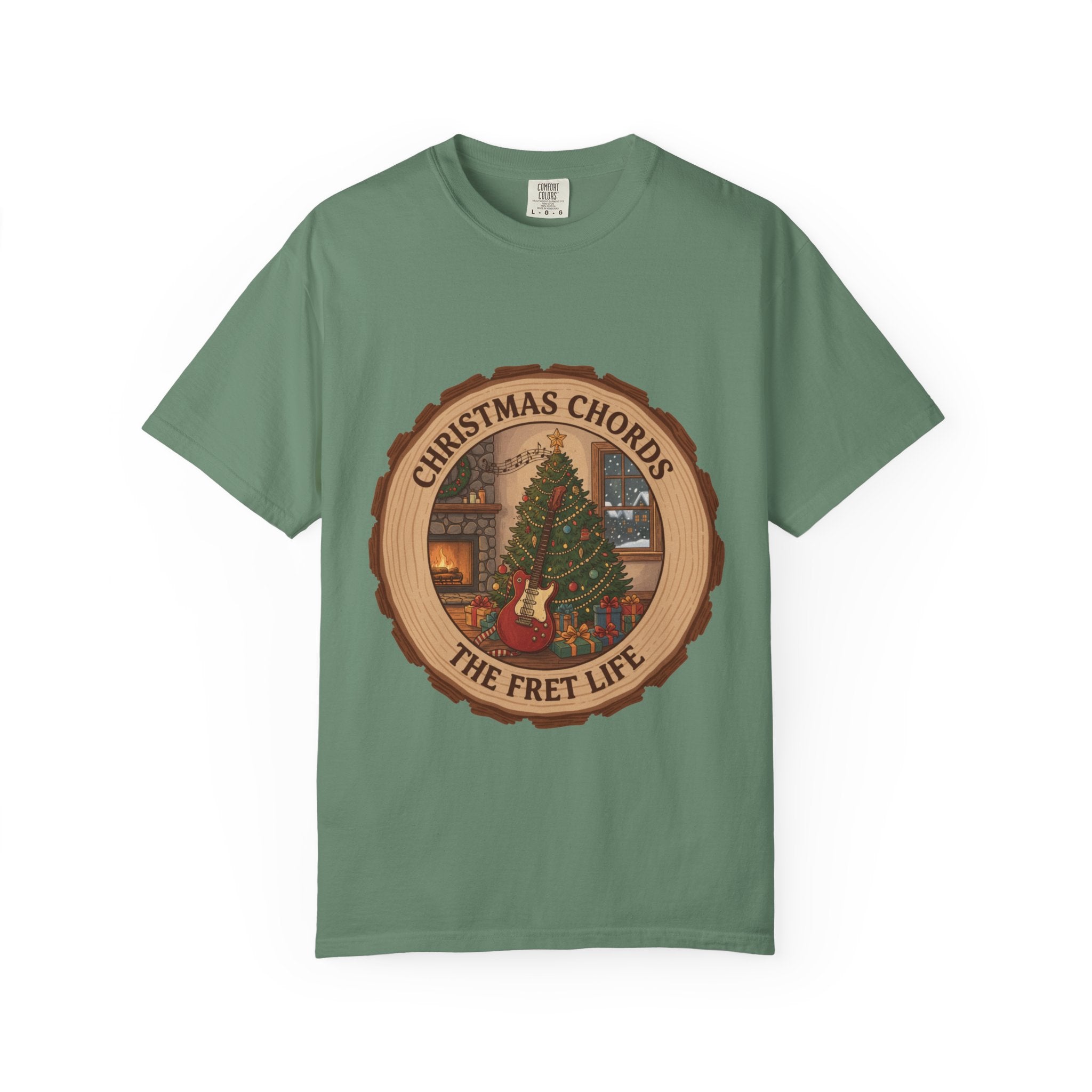 Christmas Chords T-Shirt | Holiday Music Guitar Tee