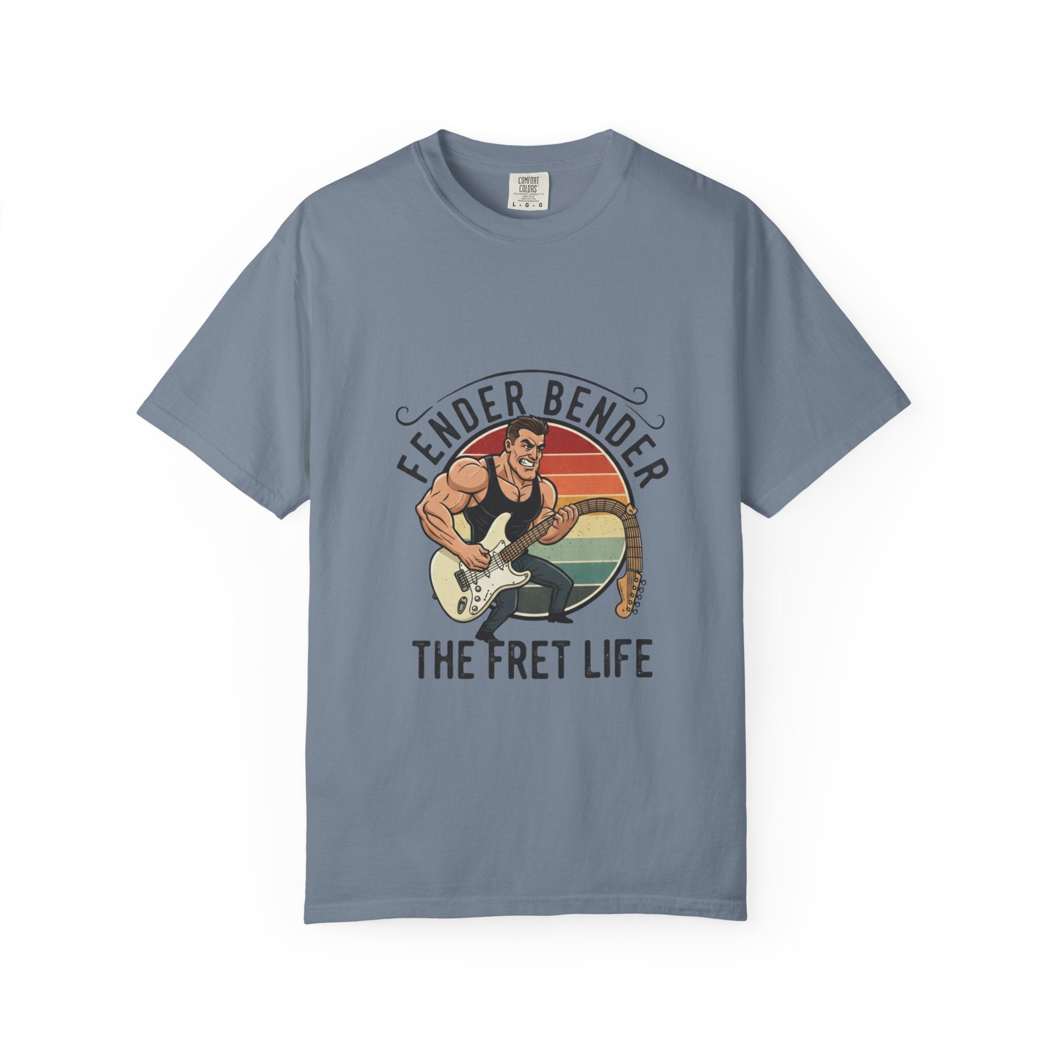 Fender Bender: The Fret Life T-Shirt (Vintage Rocker Edition)
