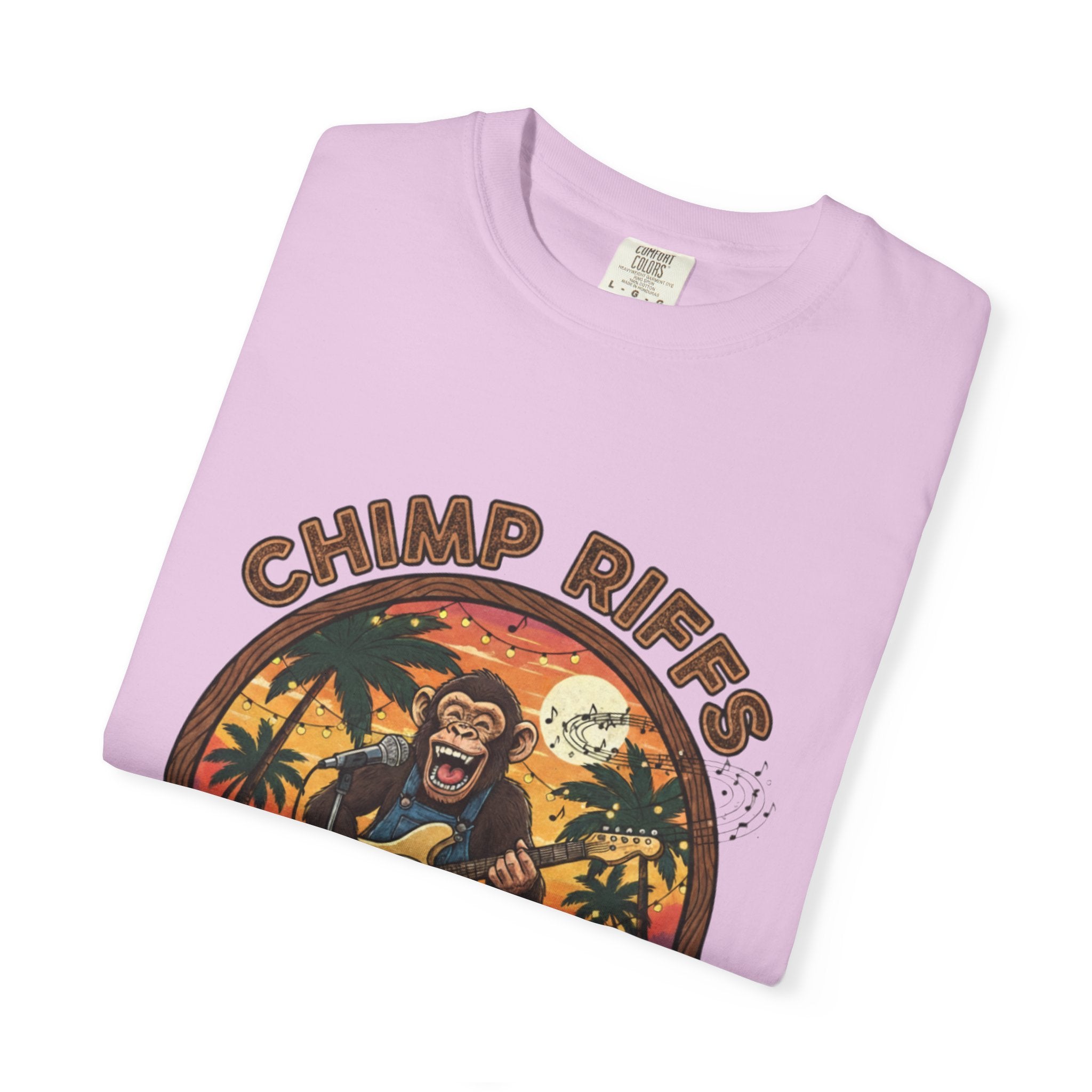 Chimp Riffs: Primate Punk Fret Life Tee