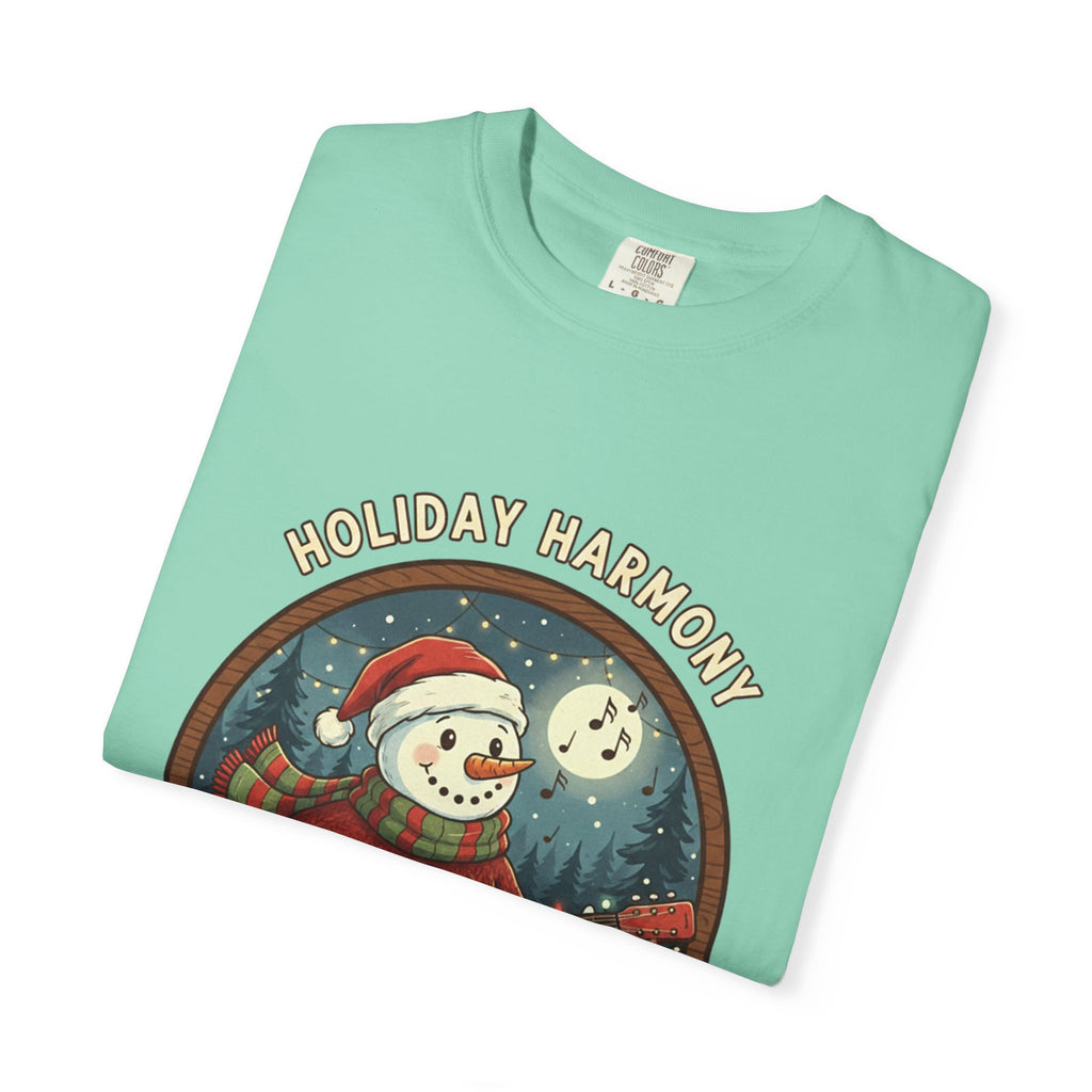 Holiday Harmony: Snowman's Festive Fret Life Tee
