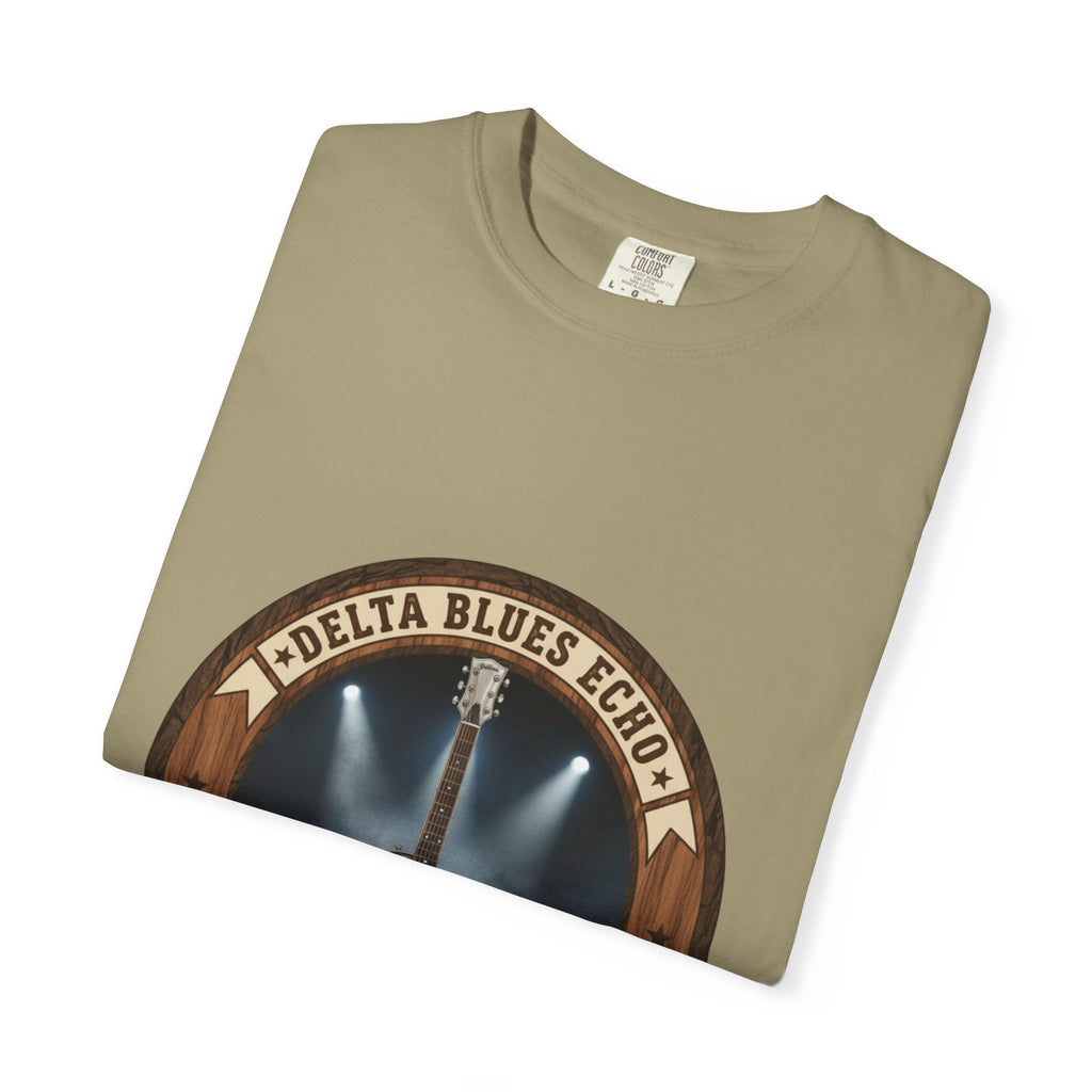 Delta Blues Echo Tee | Resonator Guitar Slide Player Shirt