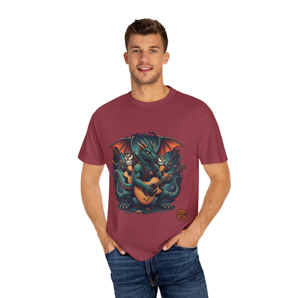 Dragon's Chord: Epic Guitar Tee