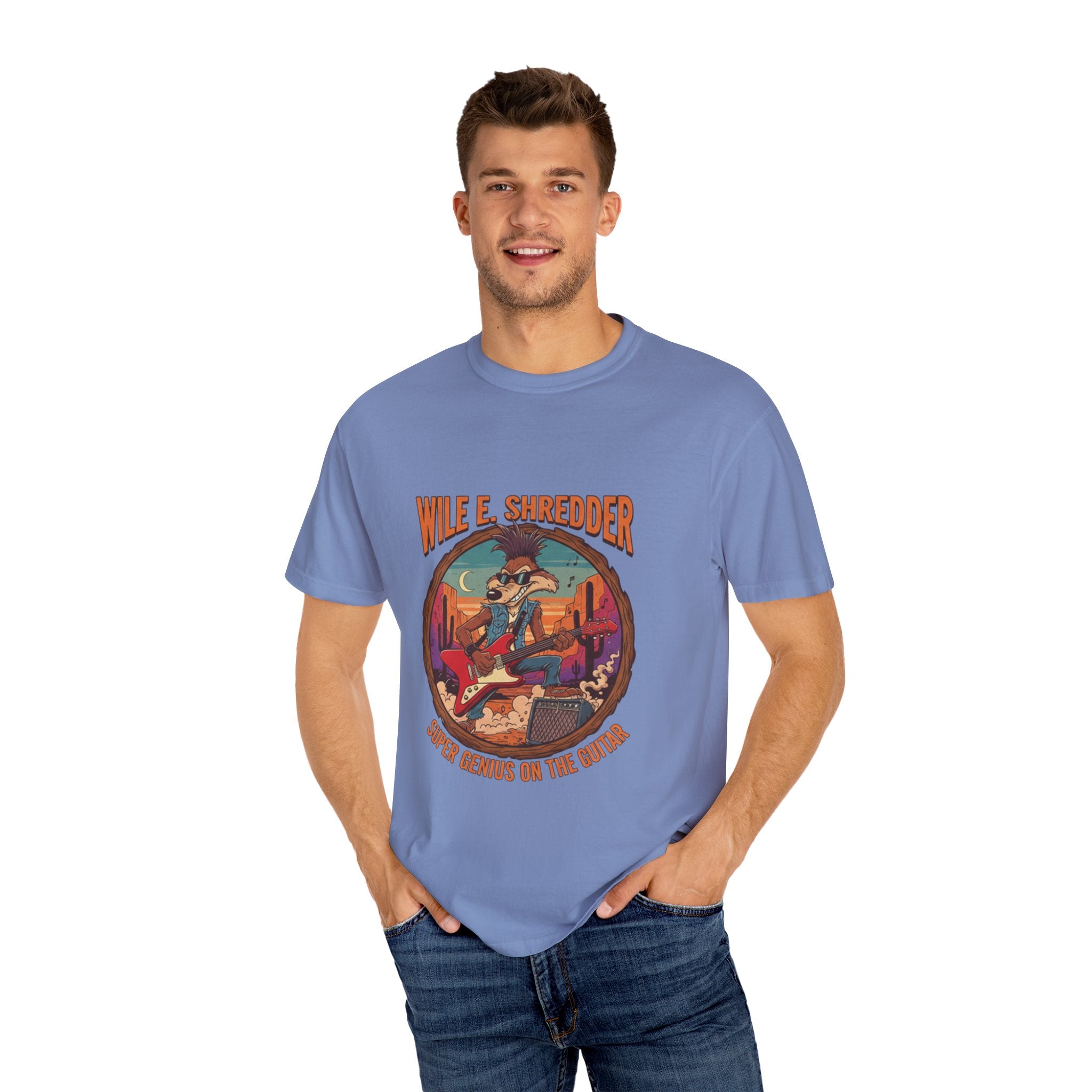 Wile E Shredder Desert Guitar - Graphic T-Shirt