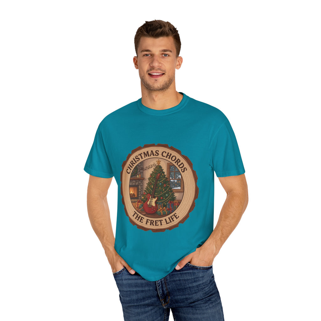Christmas Chords T-Shirt | Holiday Music Guitar Tee