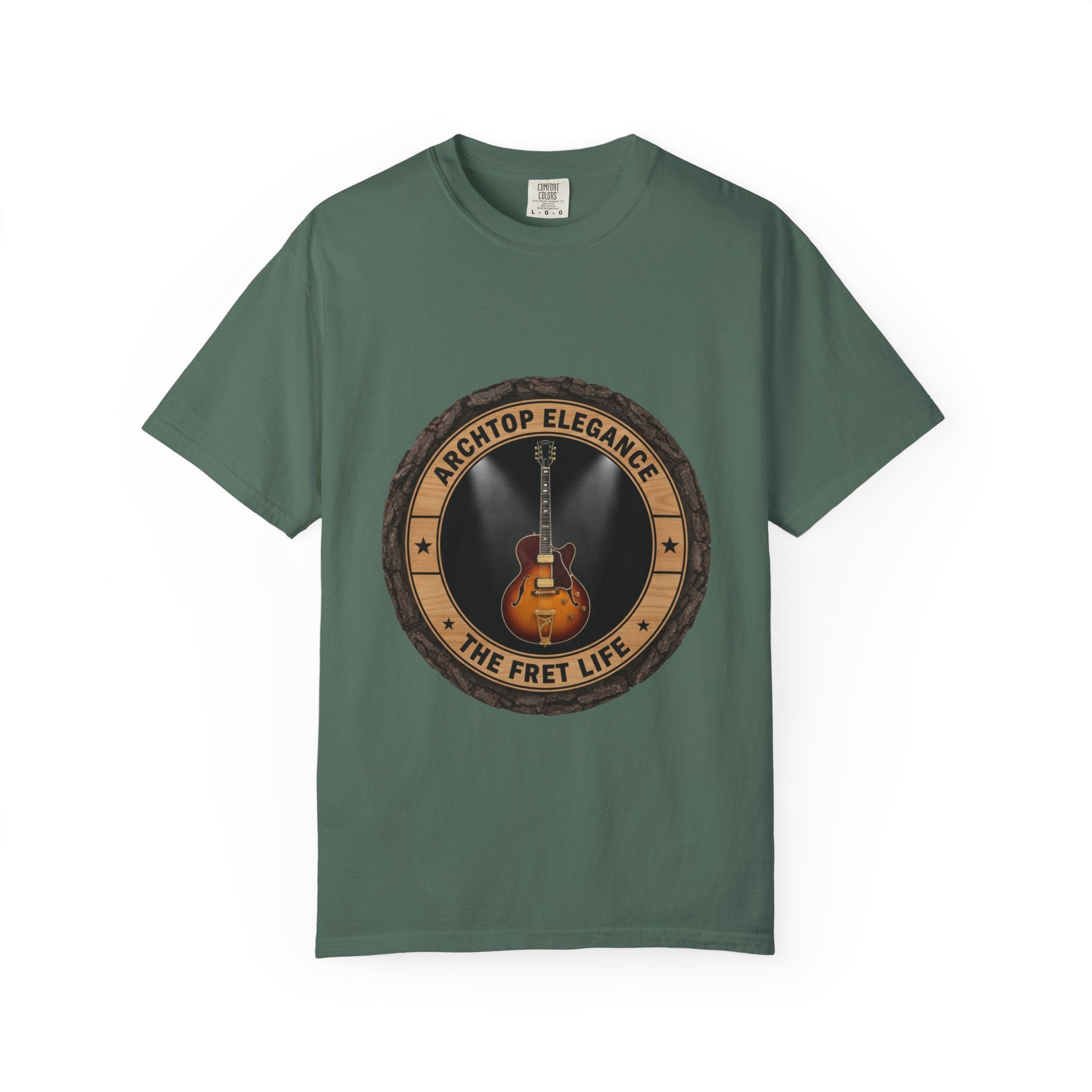Archtop Elegance Tee | Jazz Guitar Big Band Blues Fan Shirt