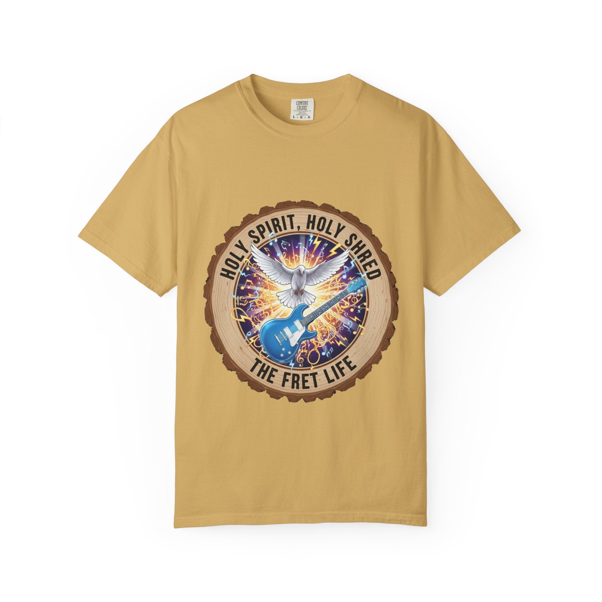 Holy Spirit Holy Shred T-Shirt | Christian Guitar Worship Tee