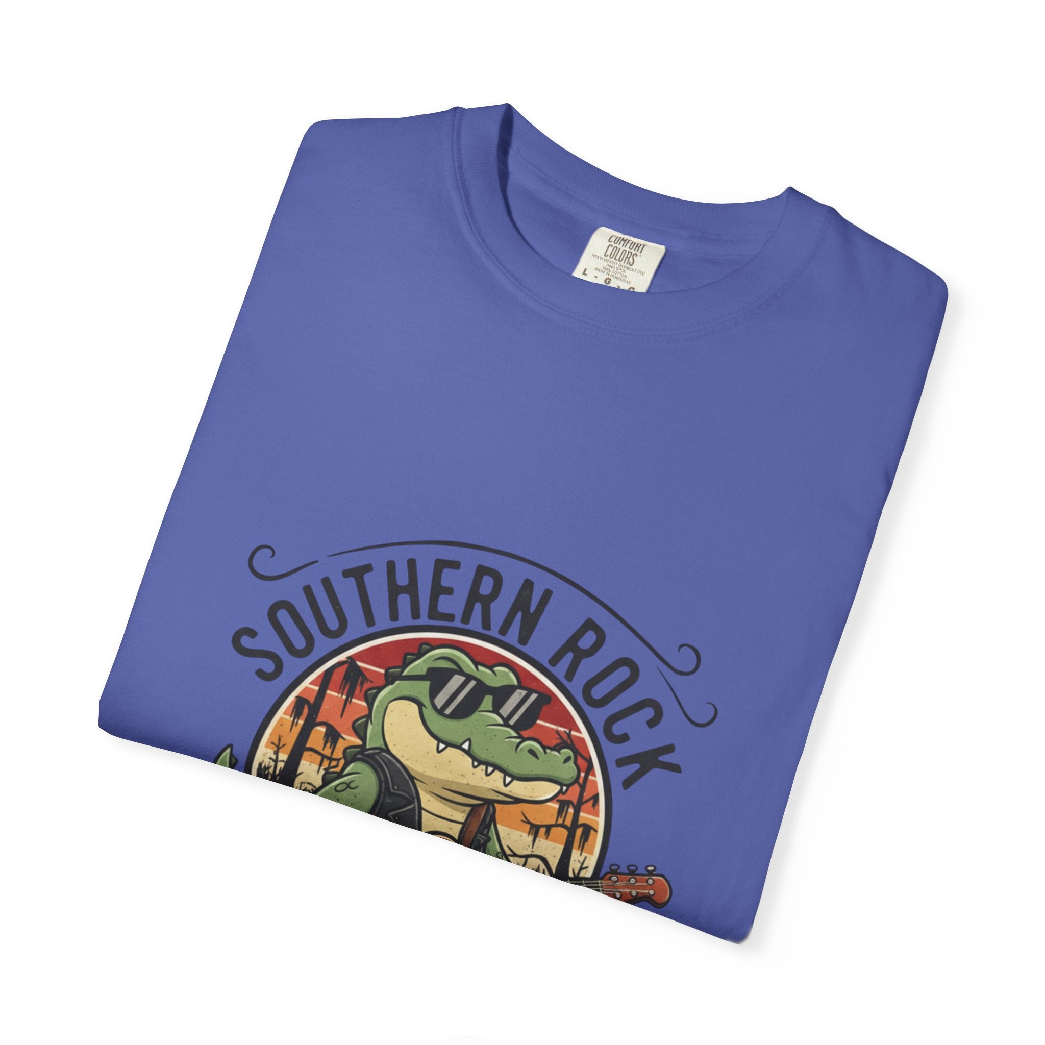 Southern Rock Gator: The Fret Life Swamp Jam Tee