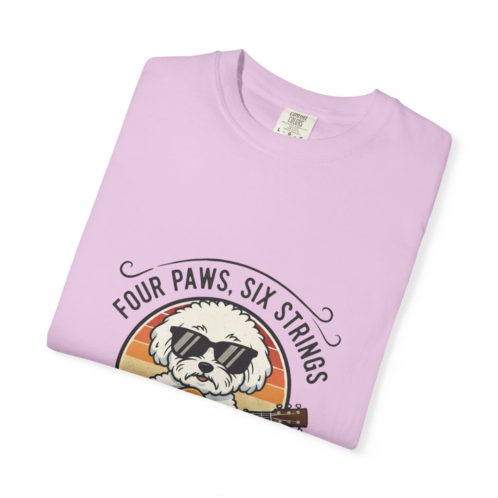 Four Paws, Six Strings: The Dog House Blues Tee