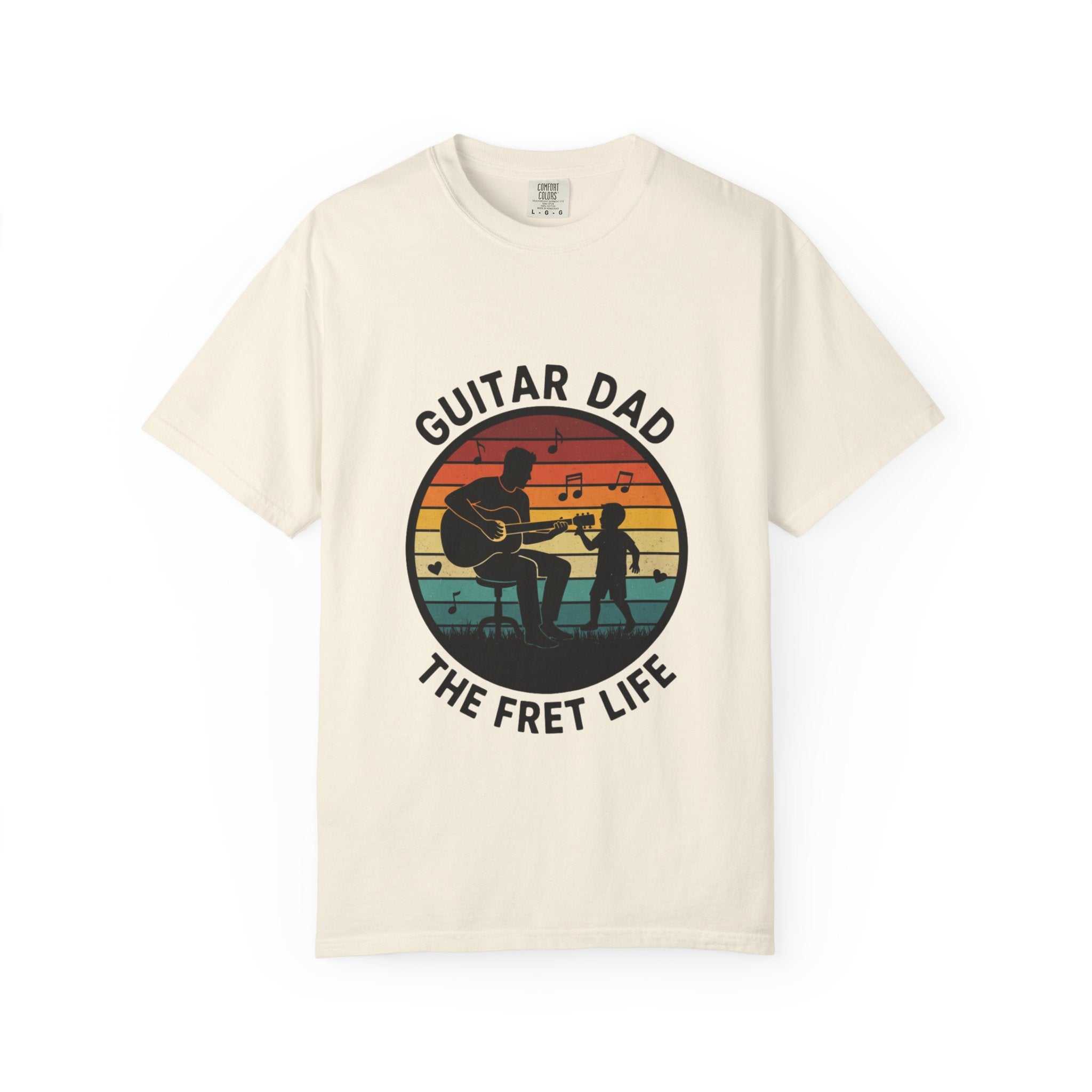 Guitar Dad: The Fret Life Silhouetted Tee
