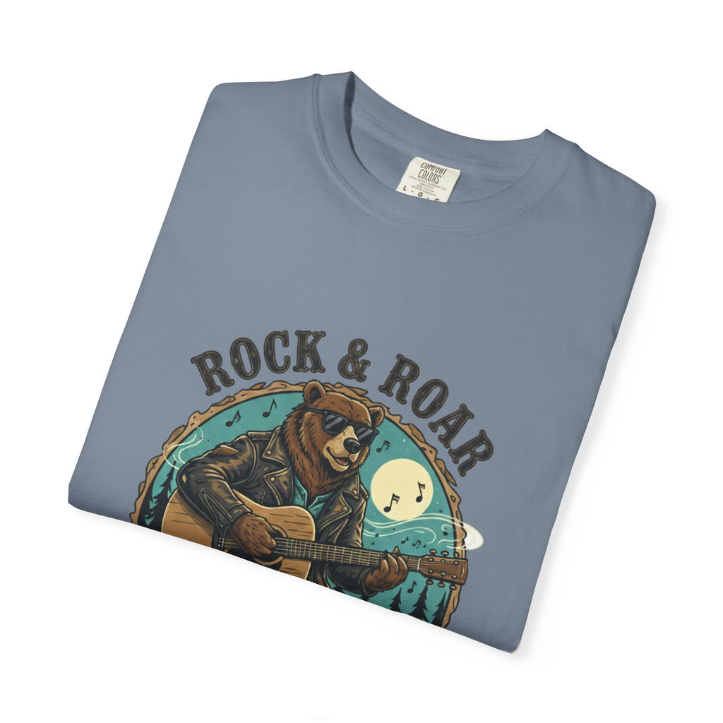 Rock & Roar: Campfire Blues Bear Fret Life Tee